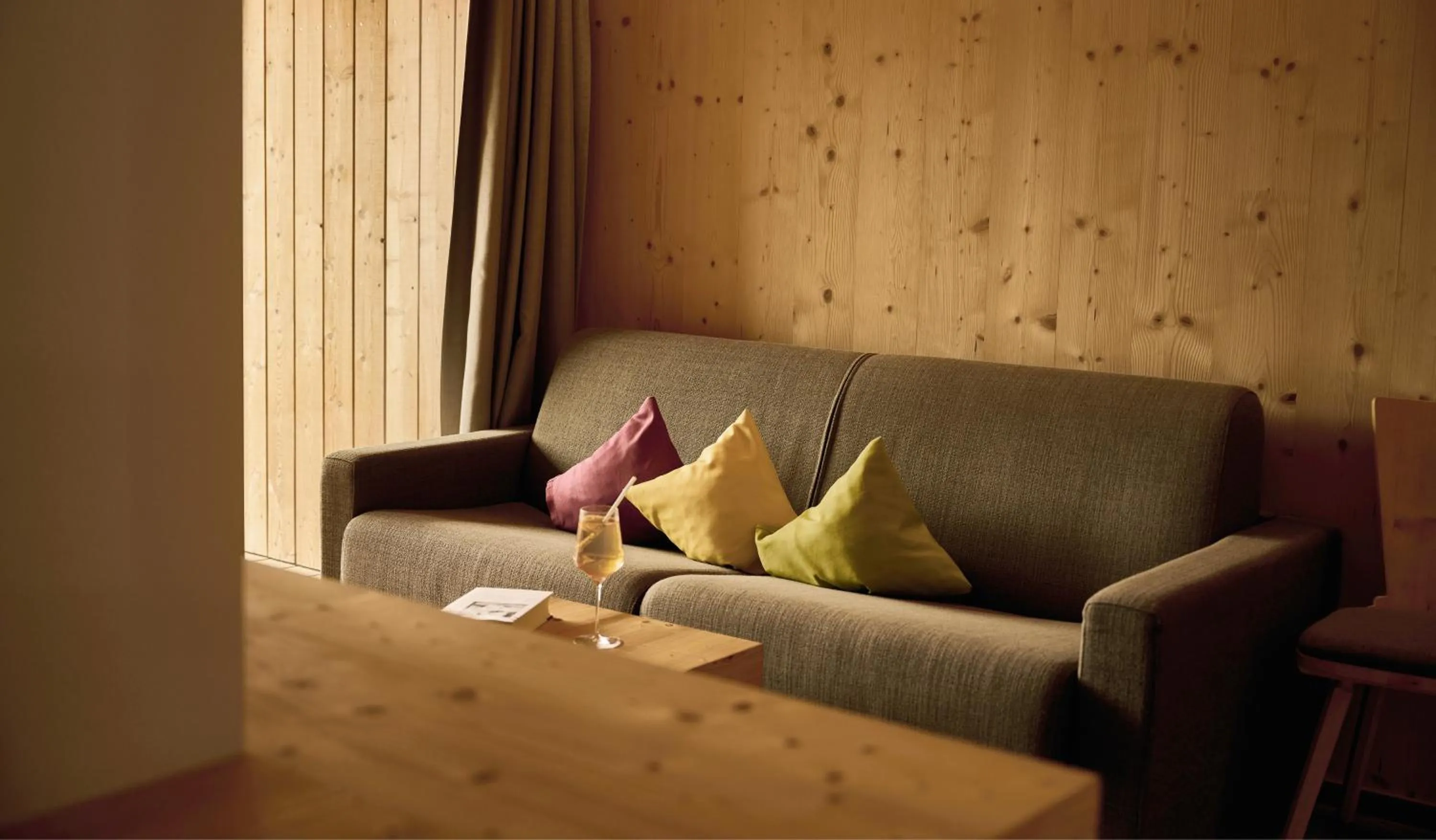 Living room in Hirben Naturlaub