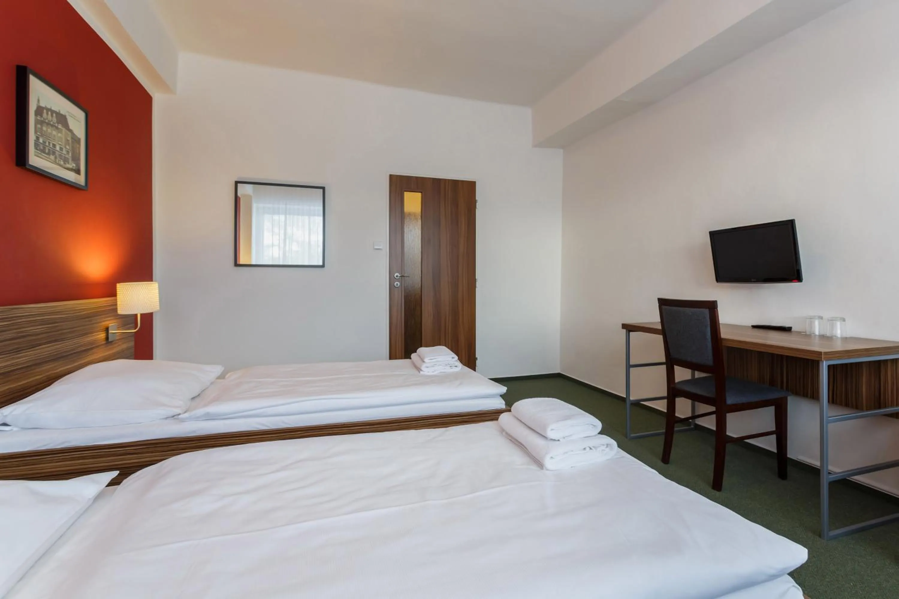 Bed in Hotel Veronika