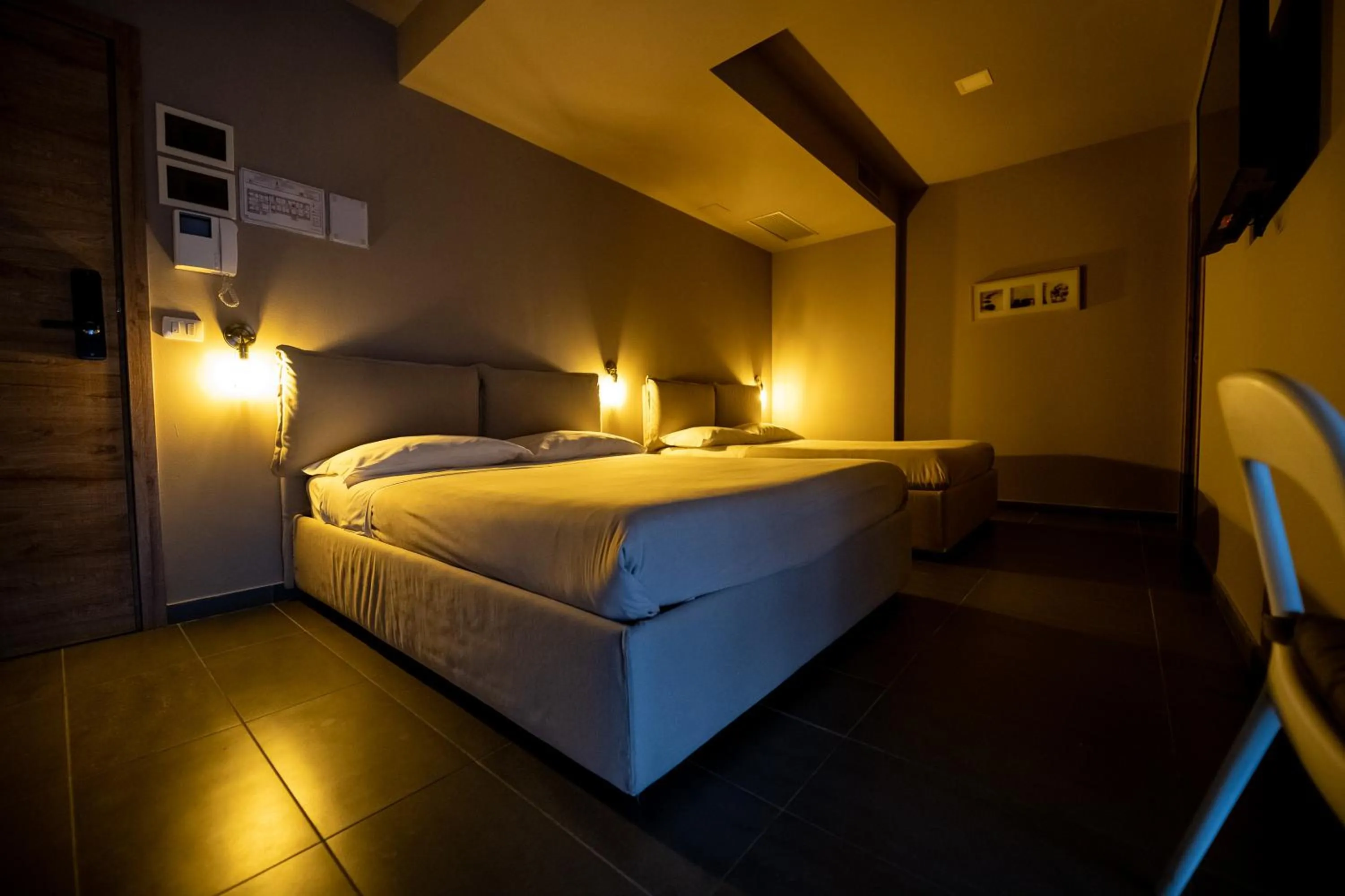 Bed in Dannunziano Aparthotel