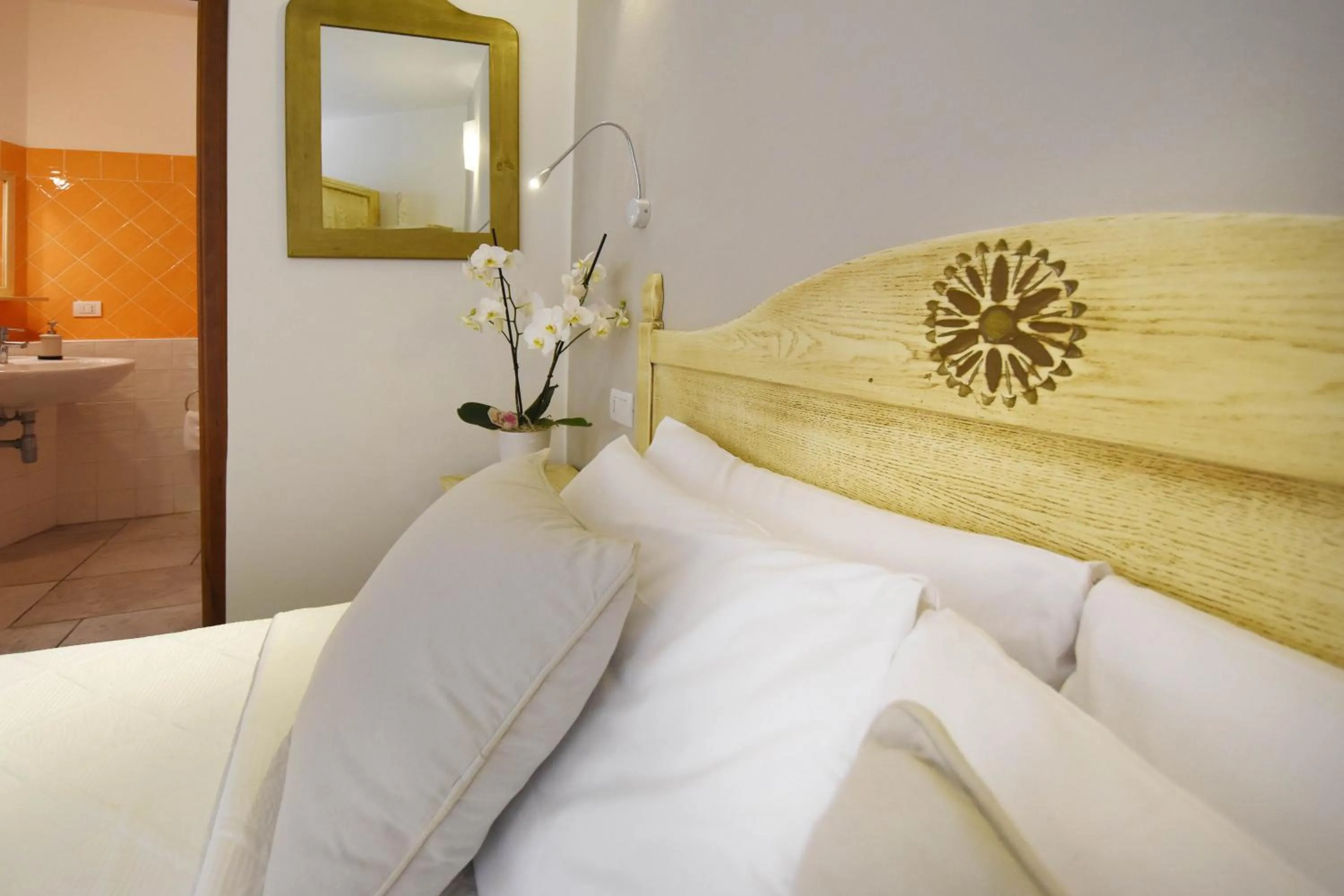 Bed in Hotel I Graniti