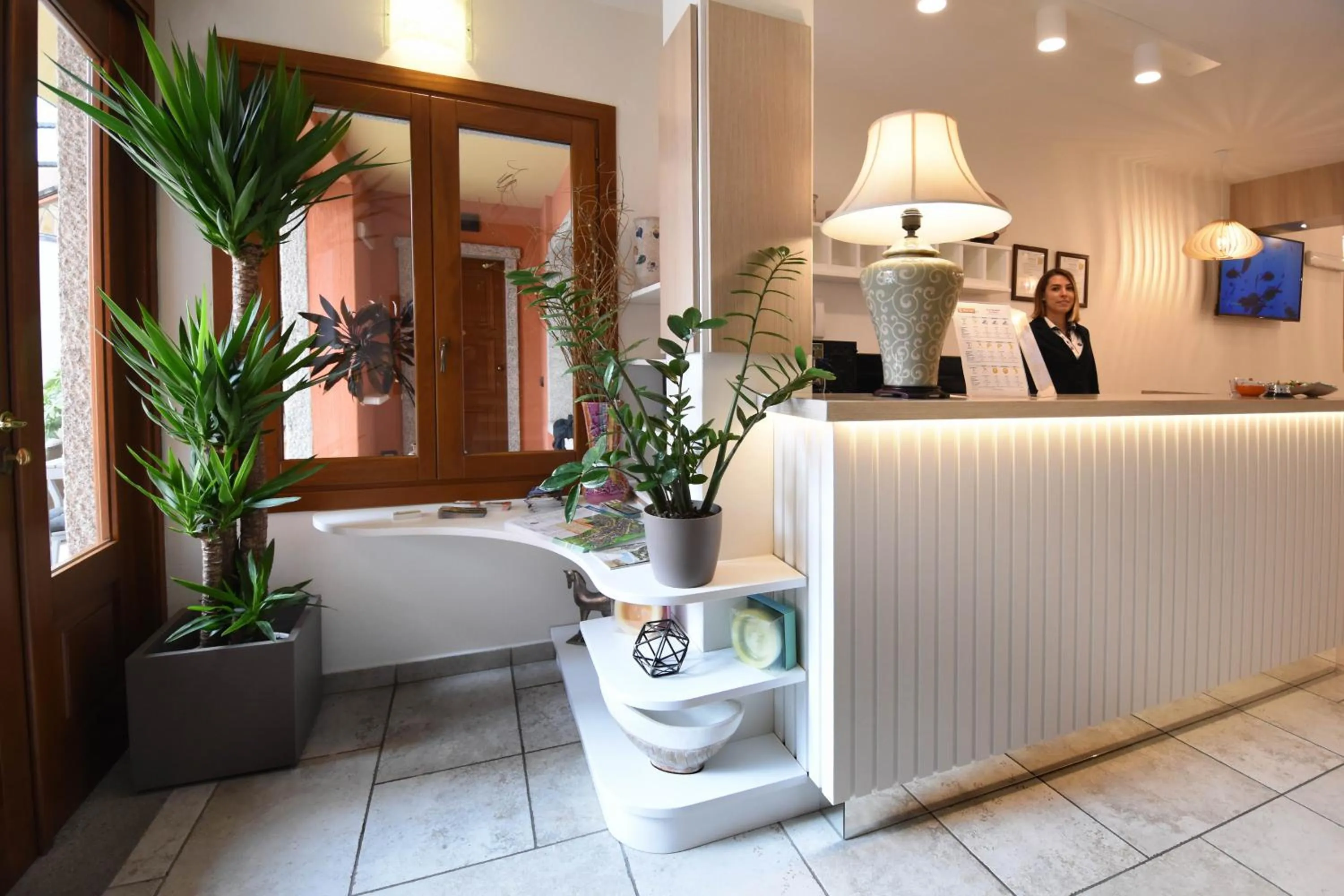 Lobby or reception in Hotel I Graniti