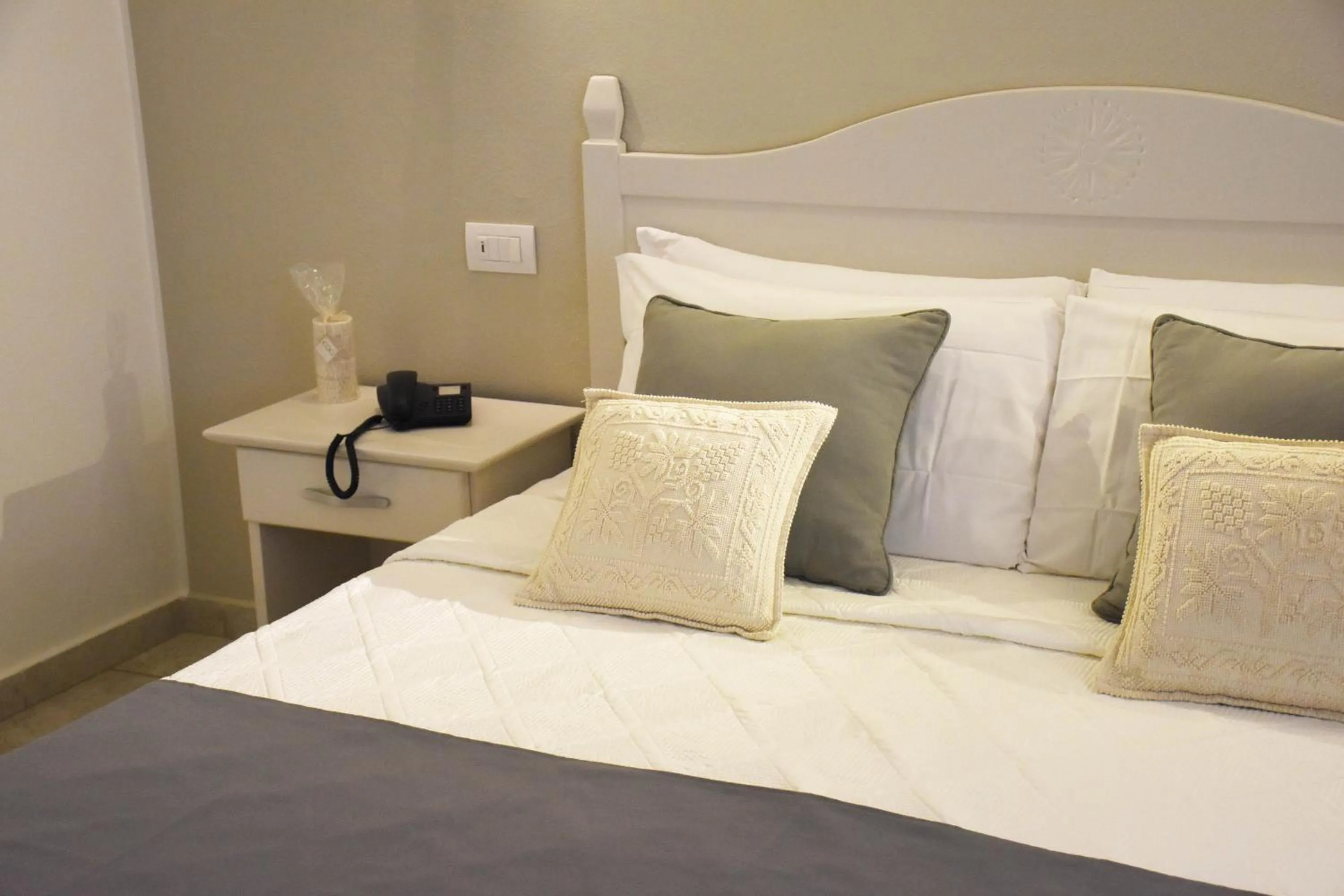 Bed in Hotel I Graniti