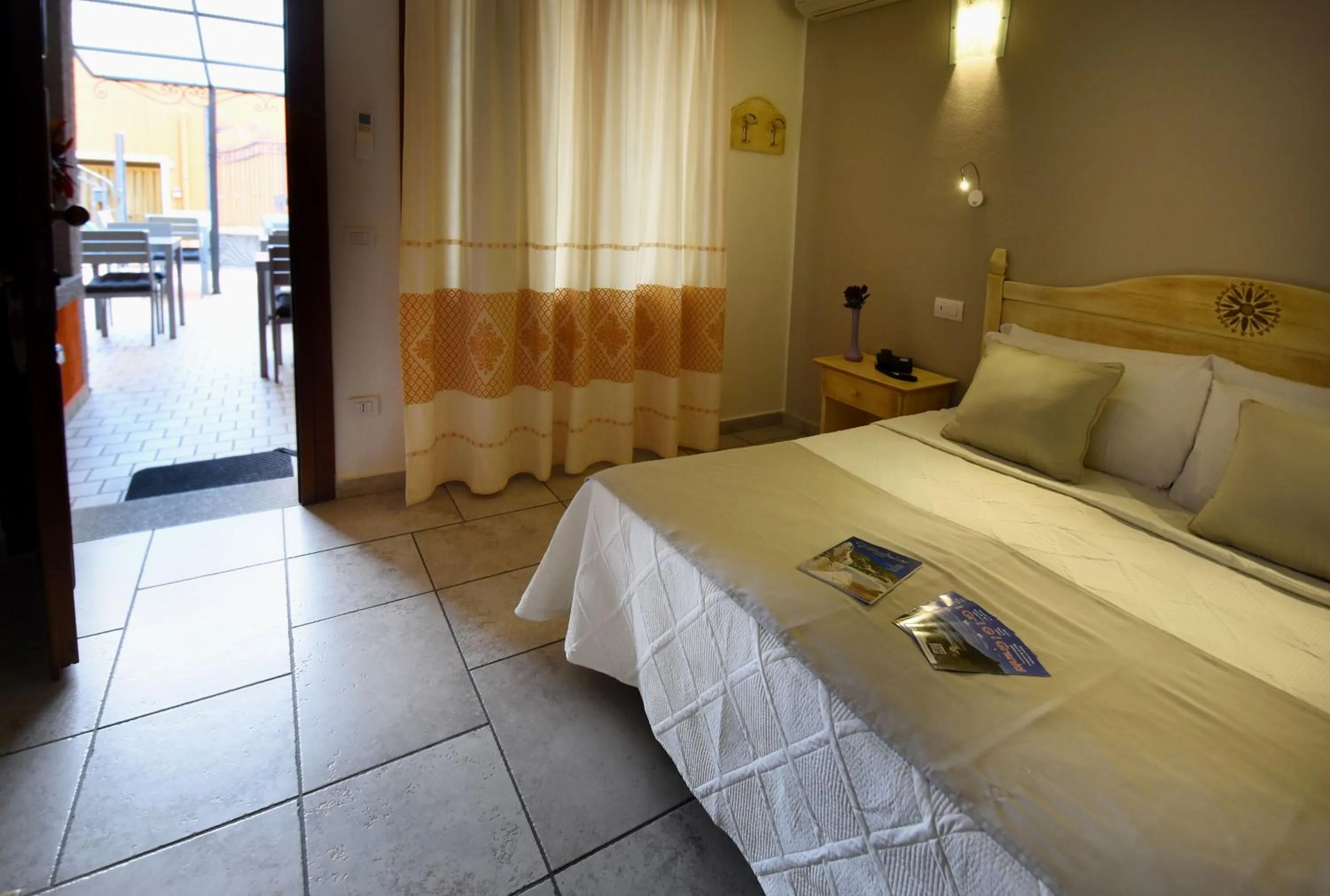 Bed in Hotel I Graniti