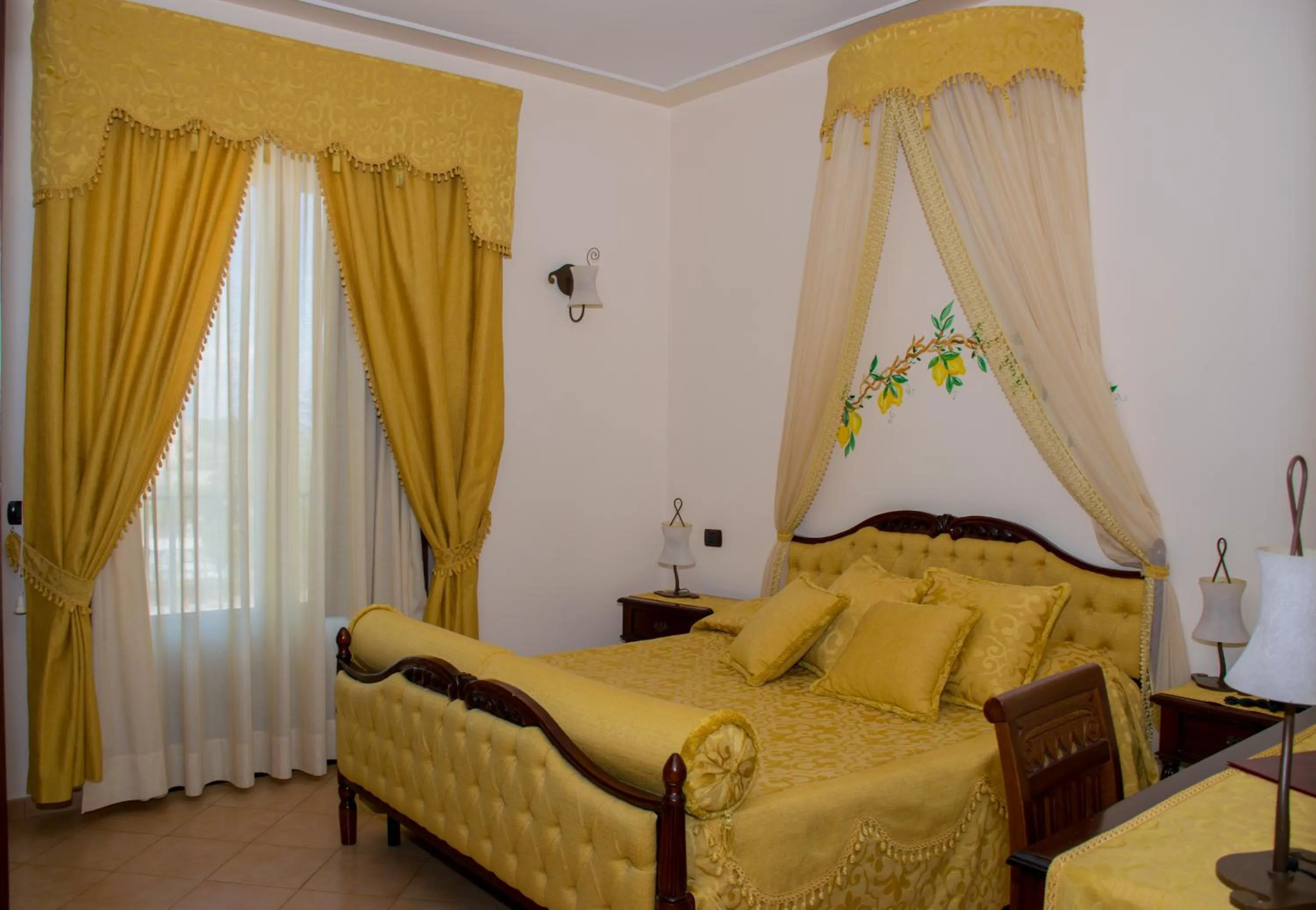 Bed in Venus Park Hotel