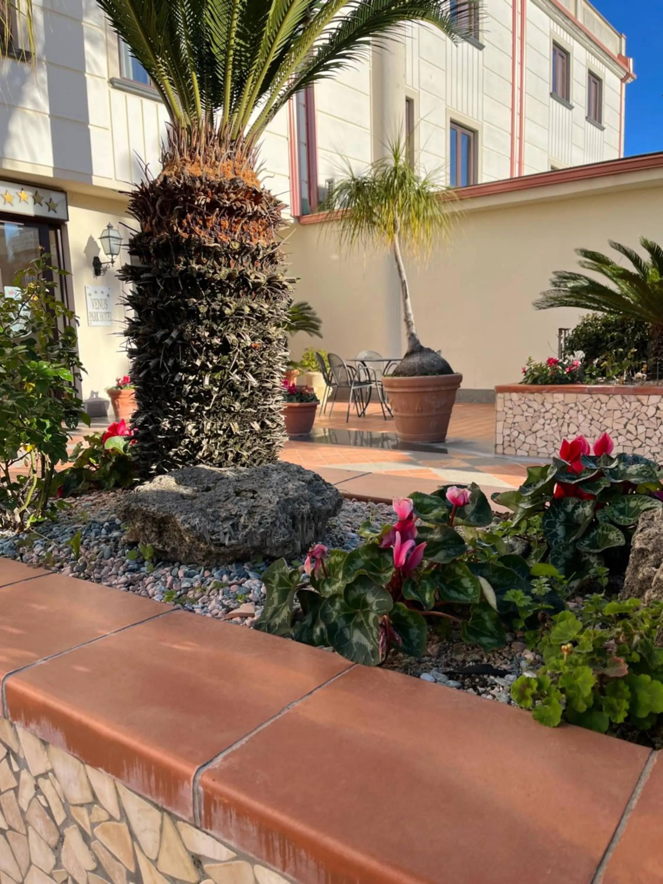 Facade/entrance in Venus Park Hotel