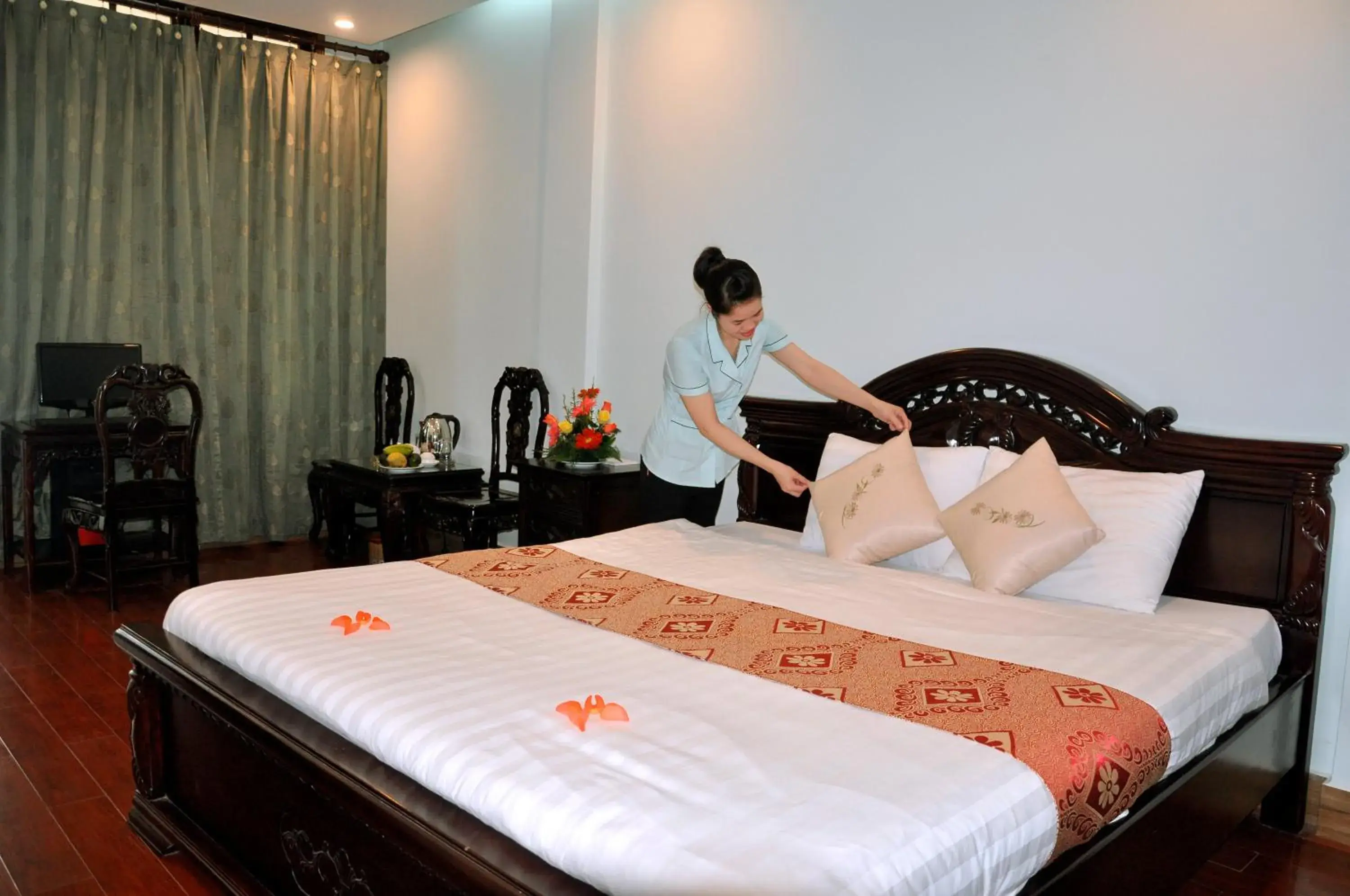 Superior Double or Twin Room in Thai Binh II Hotel Superior Double or Twin Room in Thai Binh II Hotel