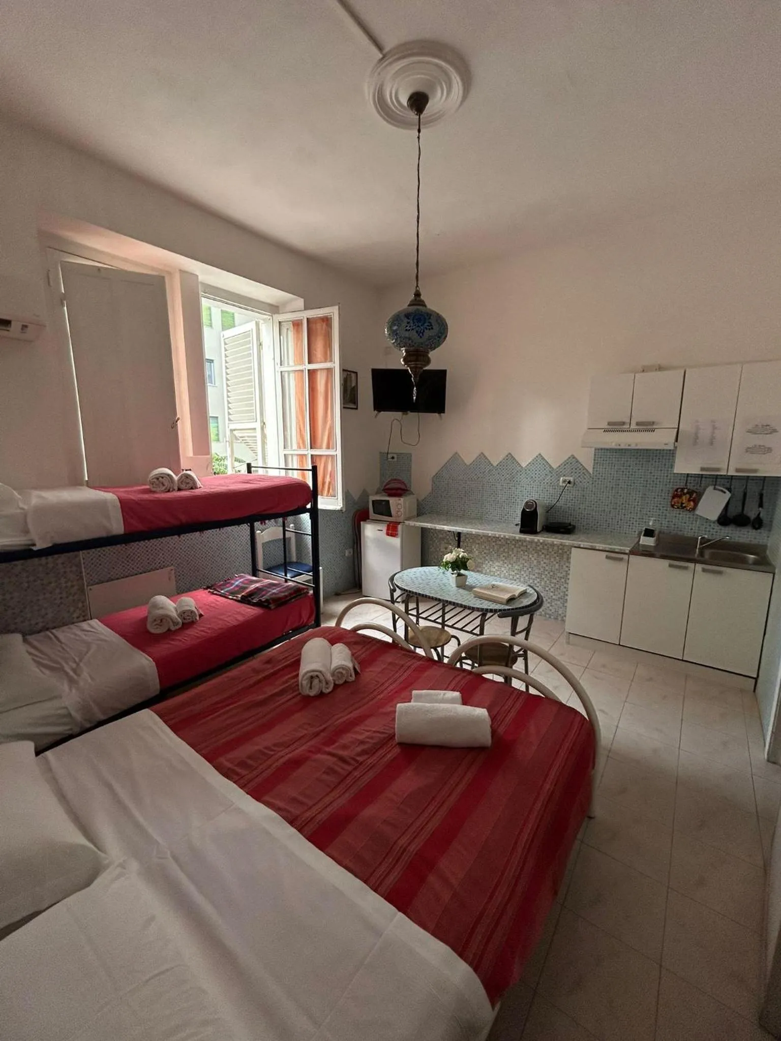 Bed in Villa Arazurrina