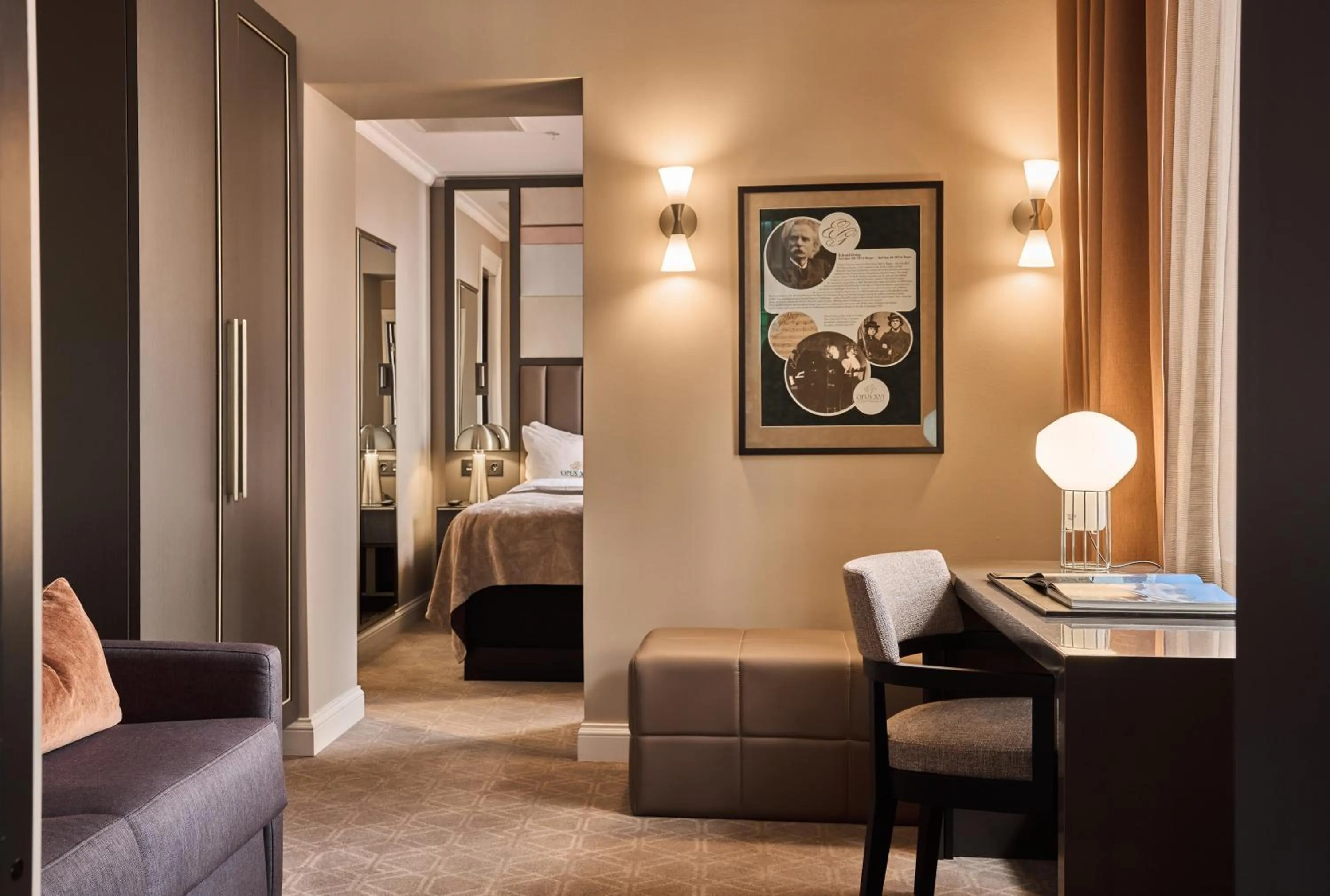 Bed in Opus 16, a Member of Small Luxury Hotels