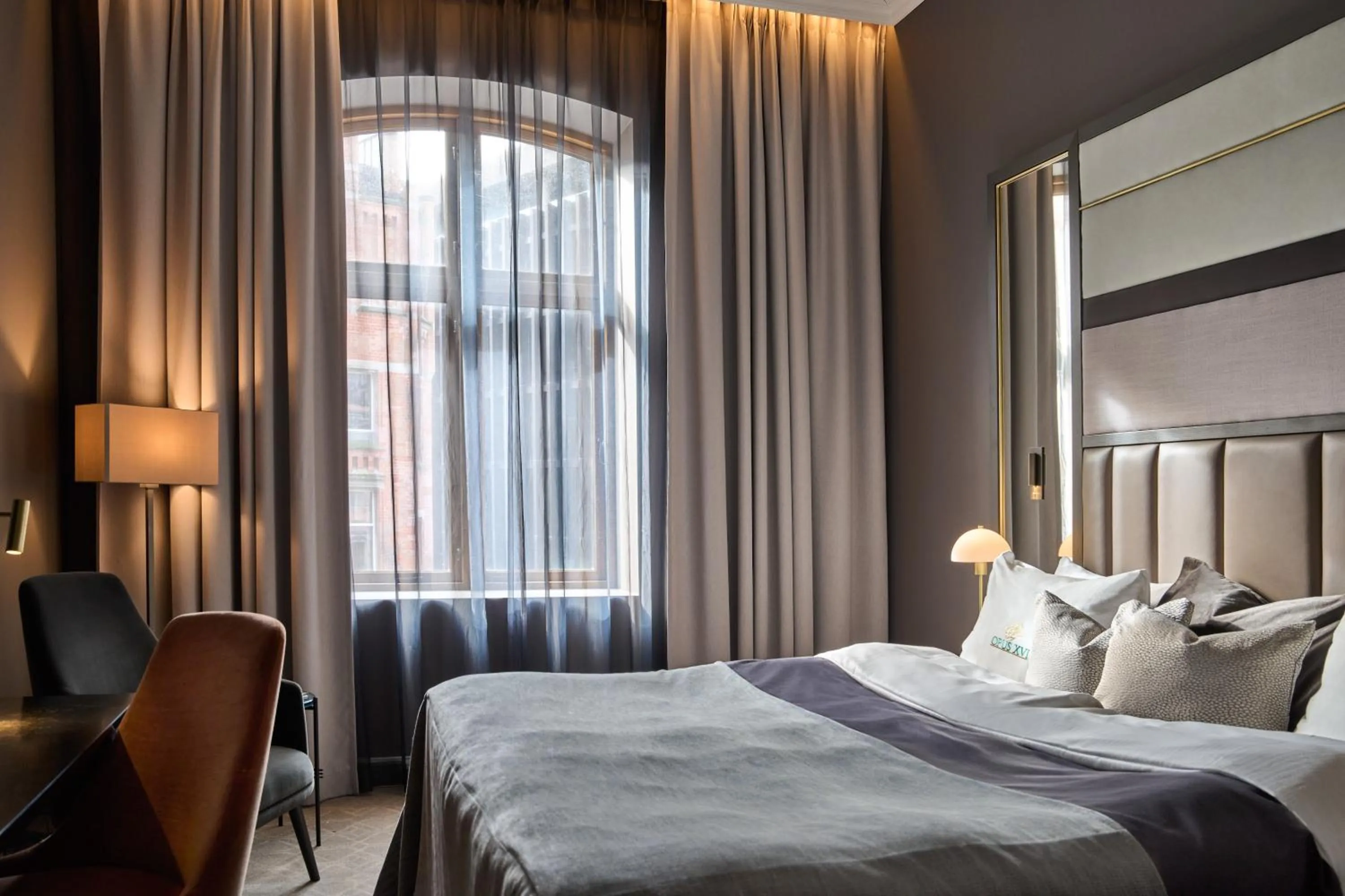 Bed in Opus 16, a Member of Small Luxury Hotels