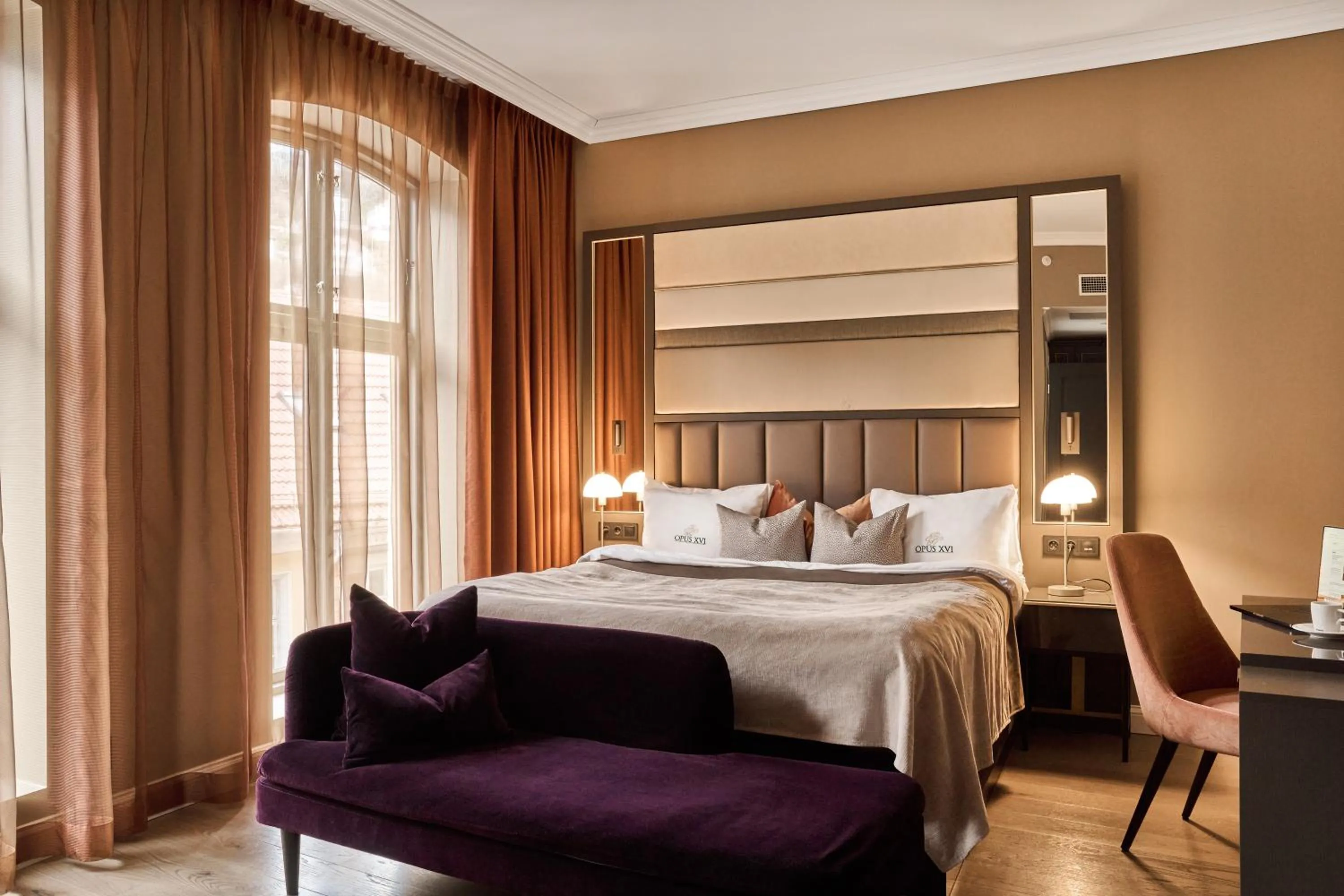 Bed in Opus 16, a Member of Small Luxury Hotels