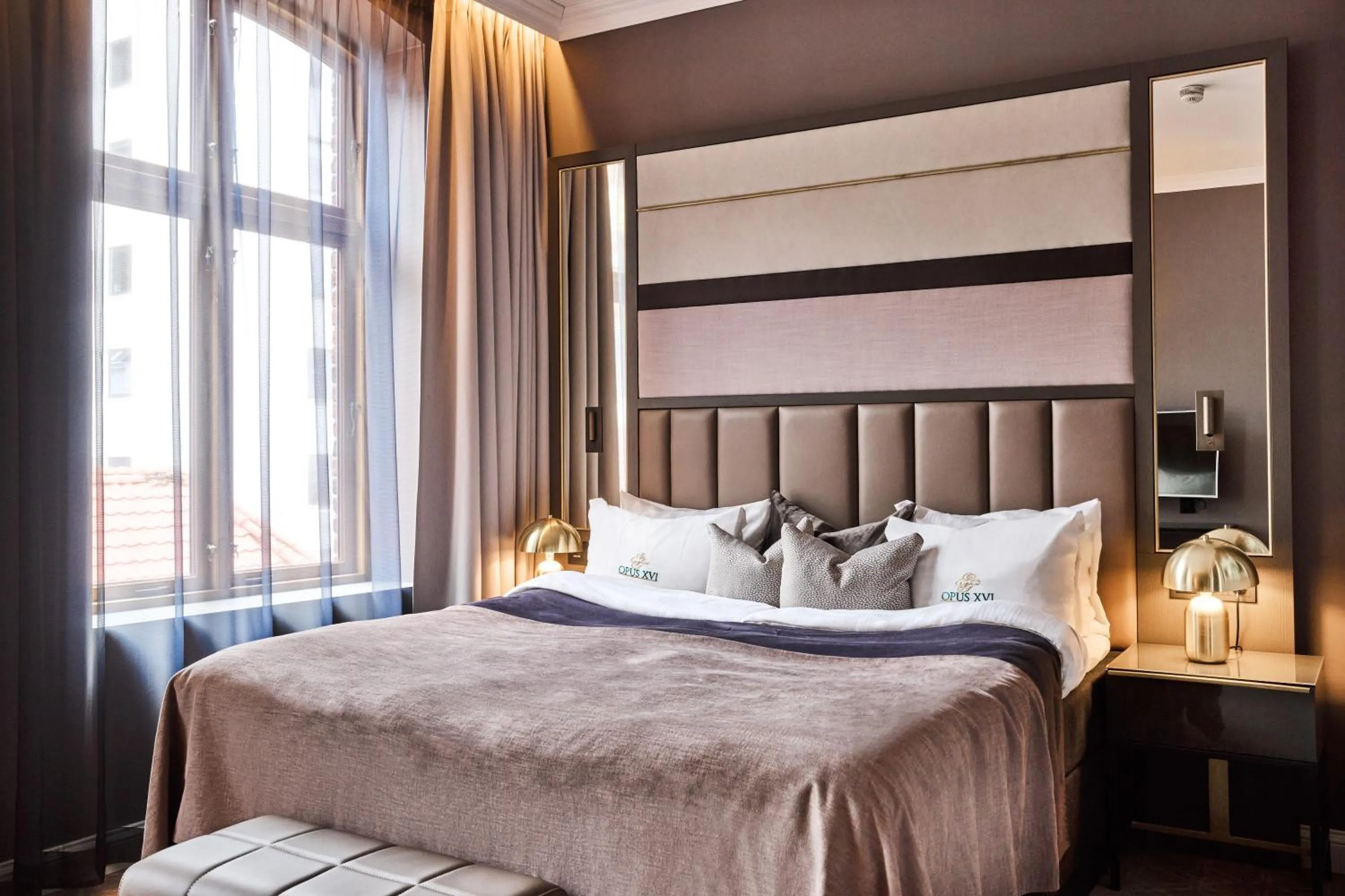 Bed in Opus 16, a Member of Small Luxury Hotels