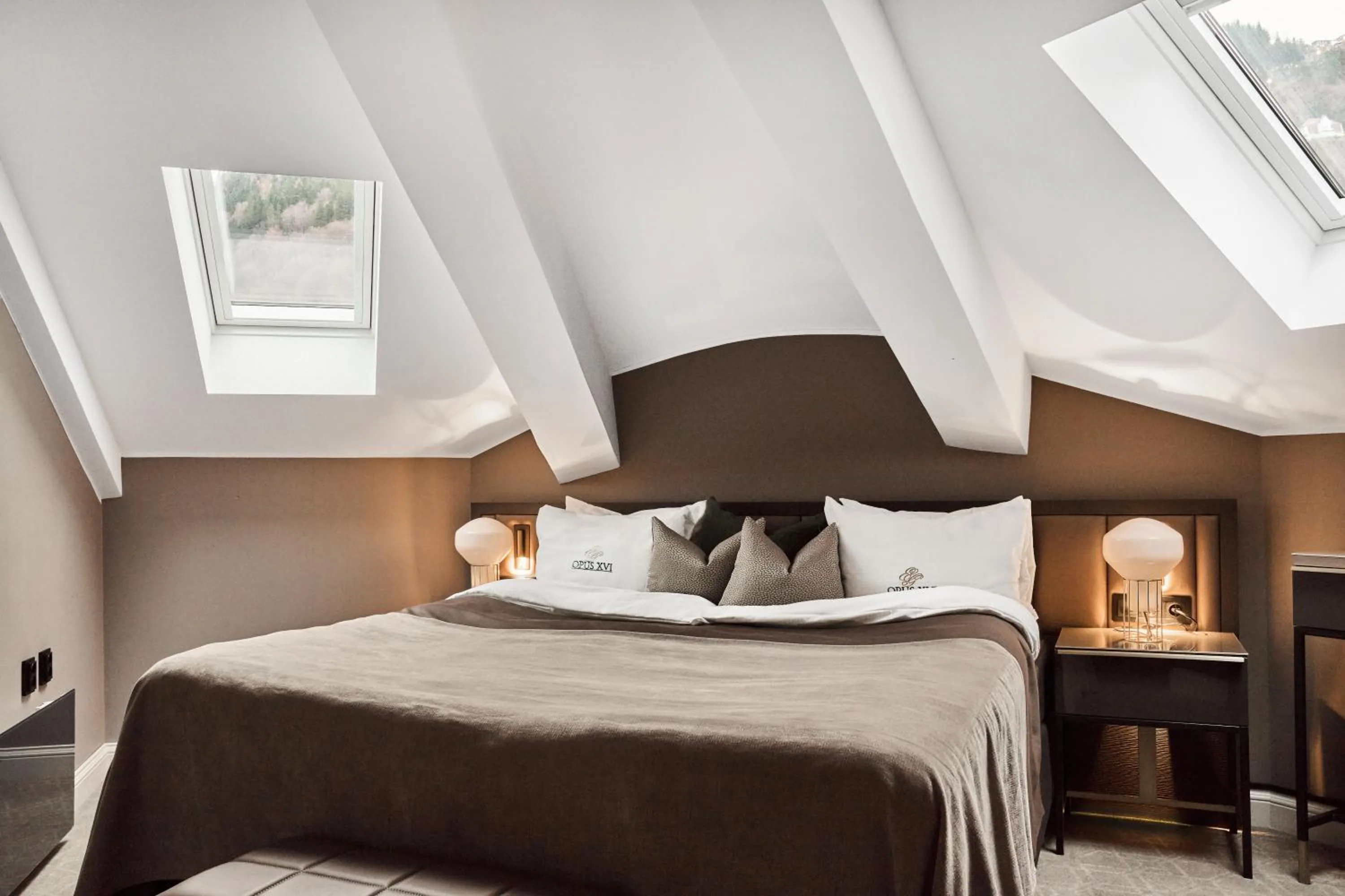 Bed in Opus 16, a Member of Small Luxury Hotels