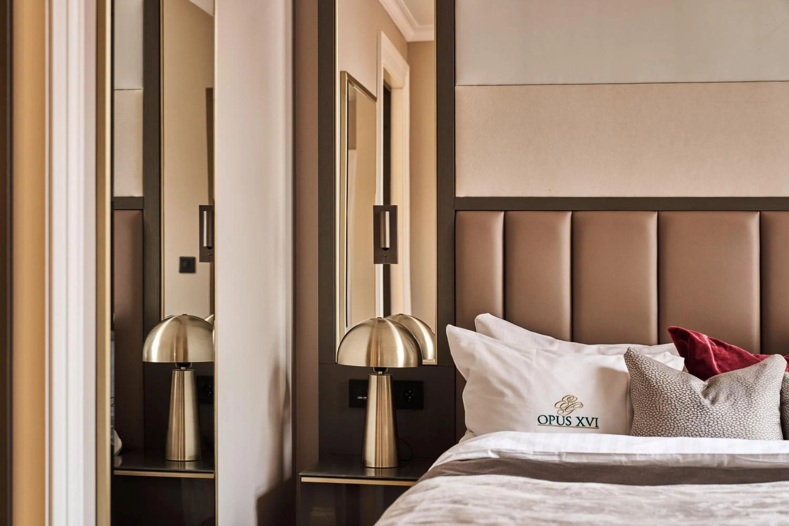 Bed in Opus 16, a Member of Small Luxury Hotels