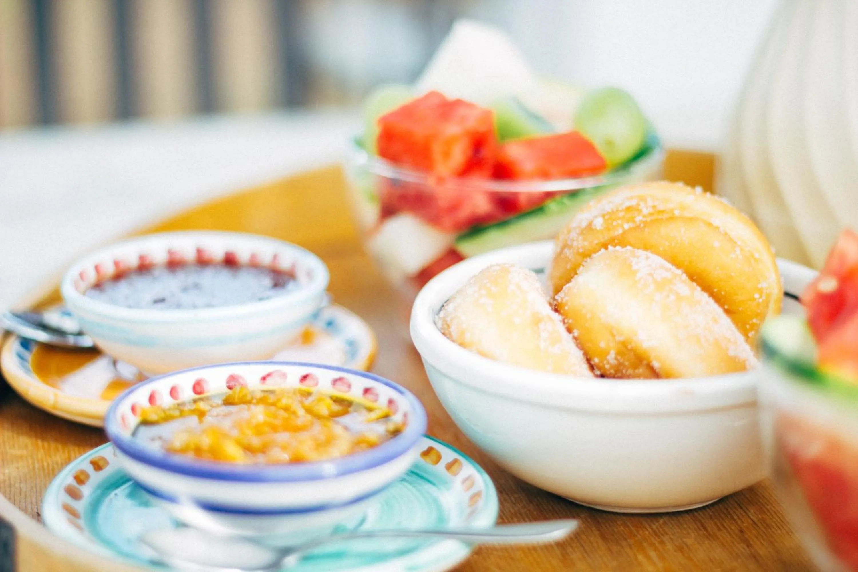 Food close-up in Villino Eleonora