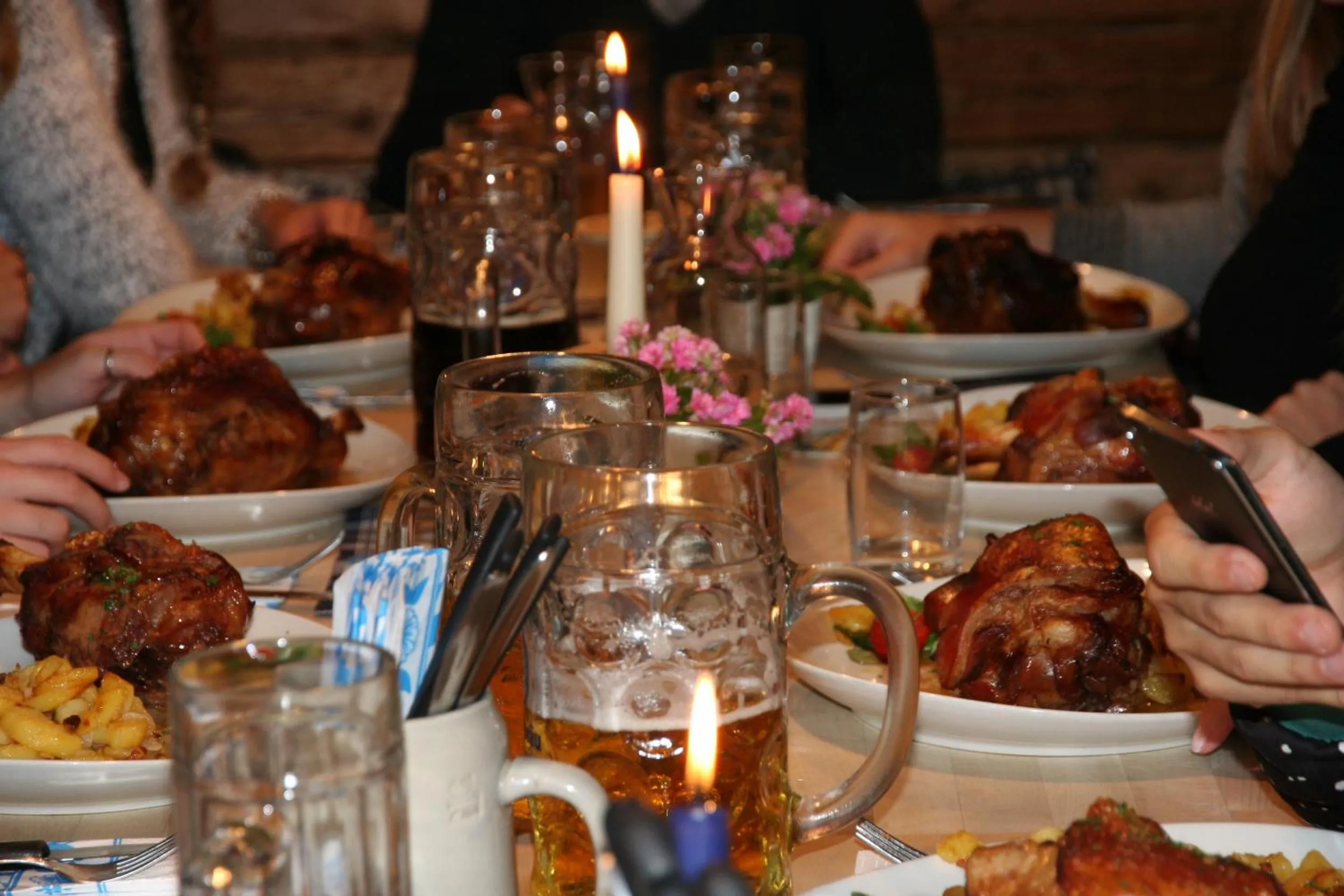 Food close-up in La Baita Dinner & Bed