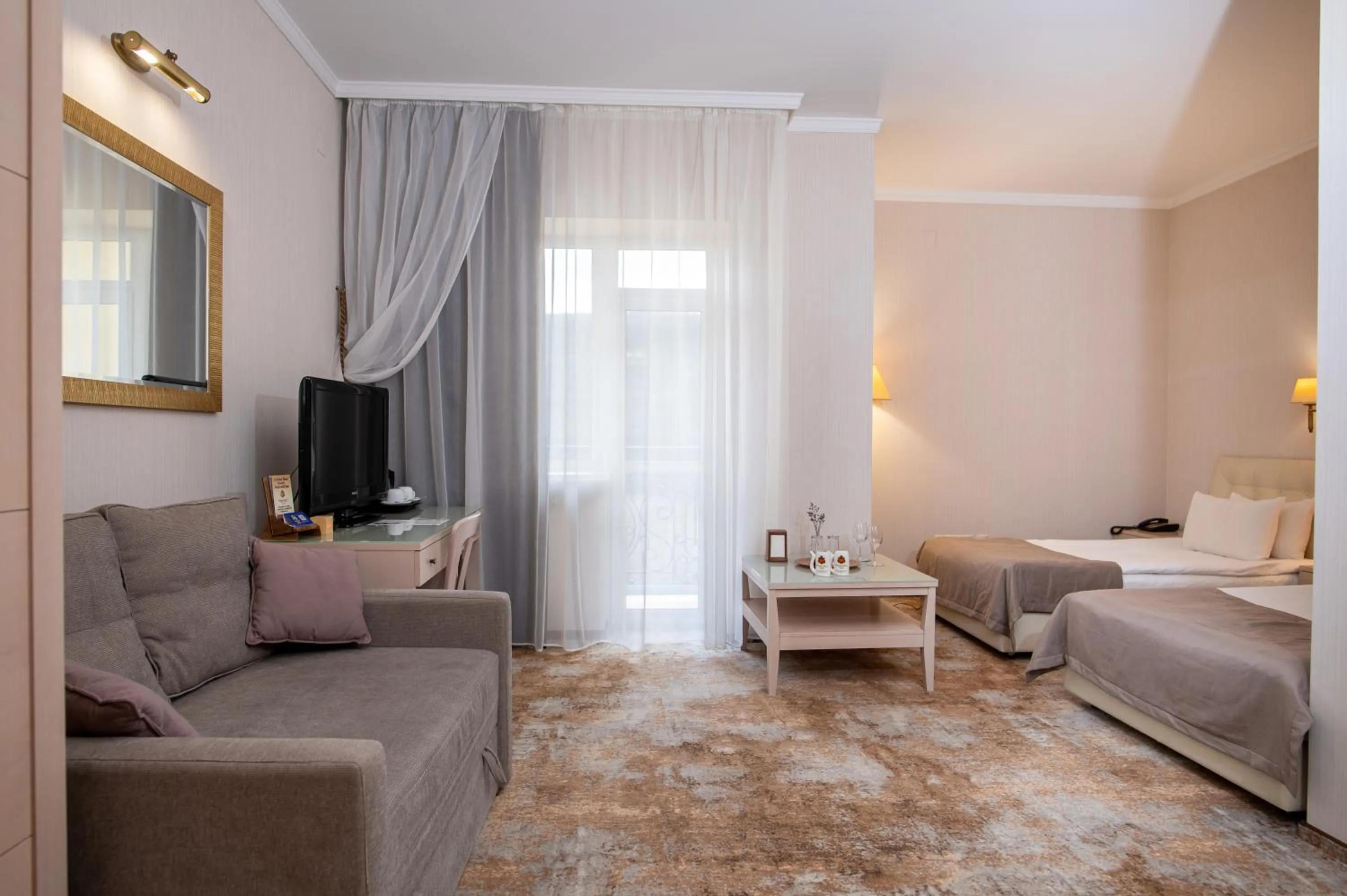 Bed in Kyivska Russ Resort Medical&Spa