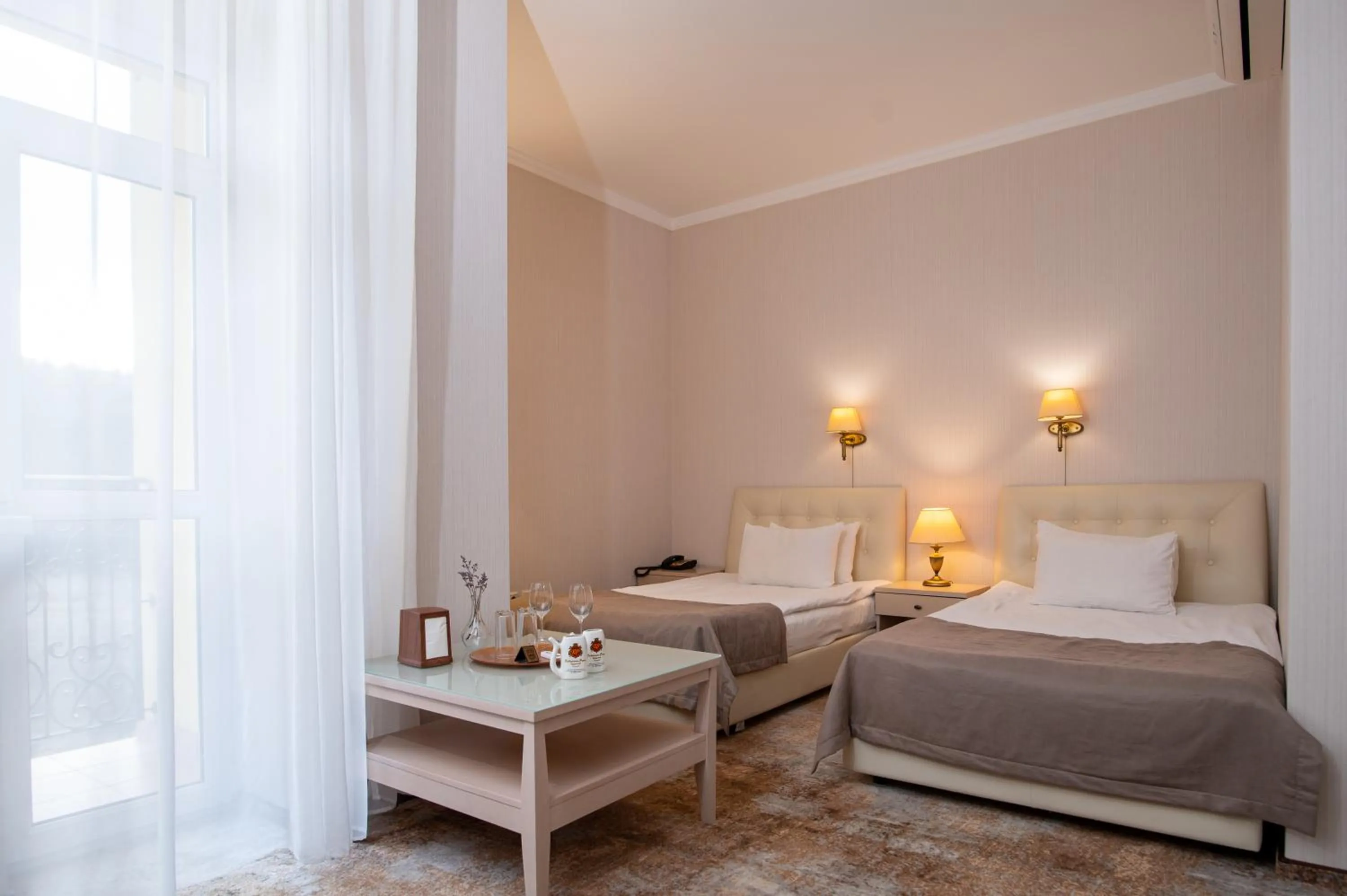 Bed in Kyivska Russ Resort Medical&Spa