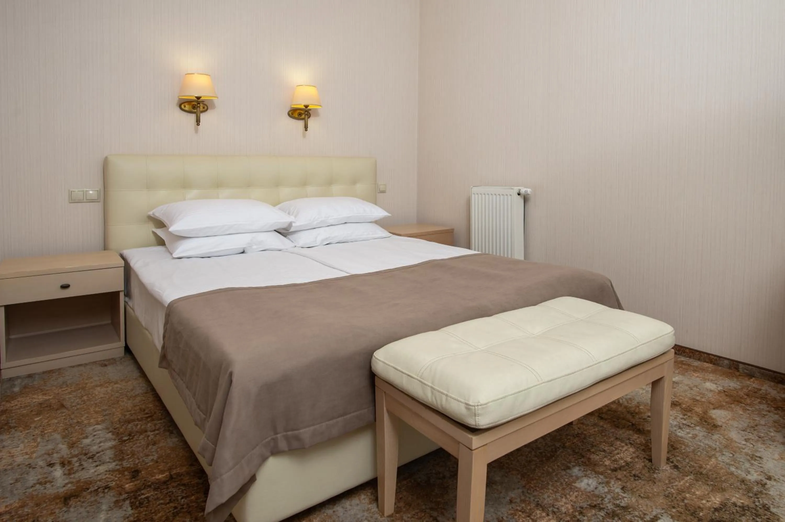 Bed in Kyivska Russ Resort Medical&Spa