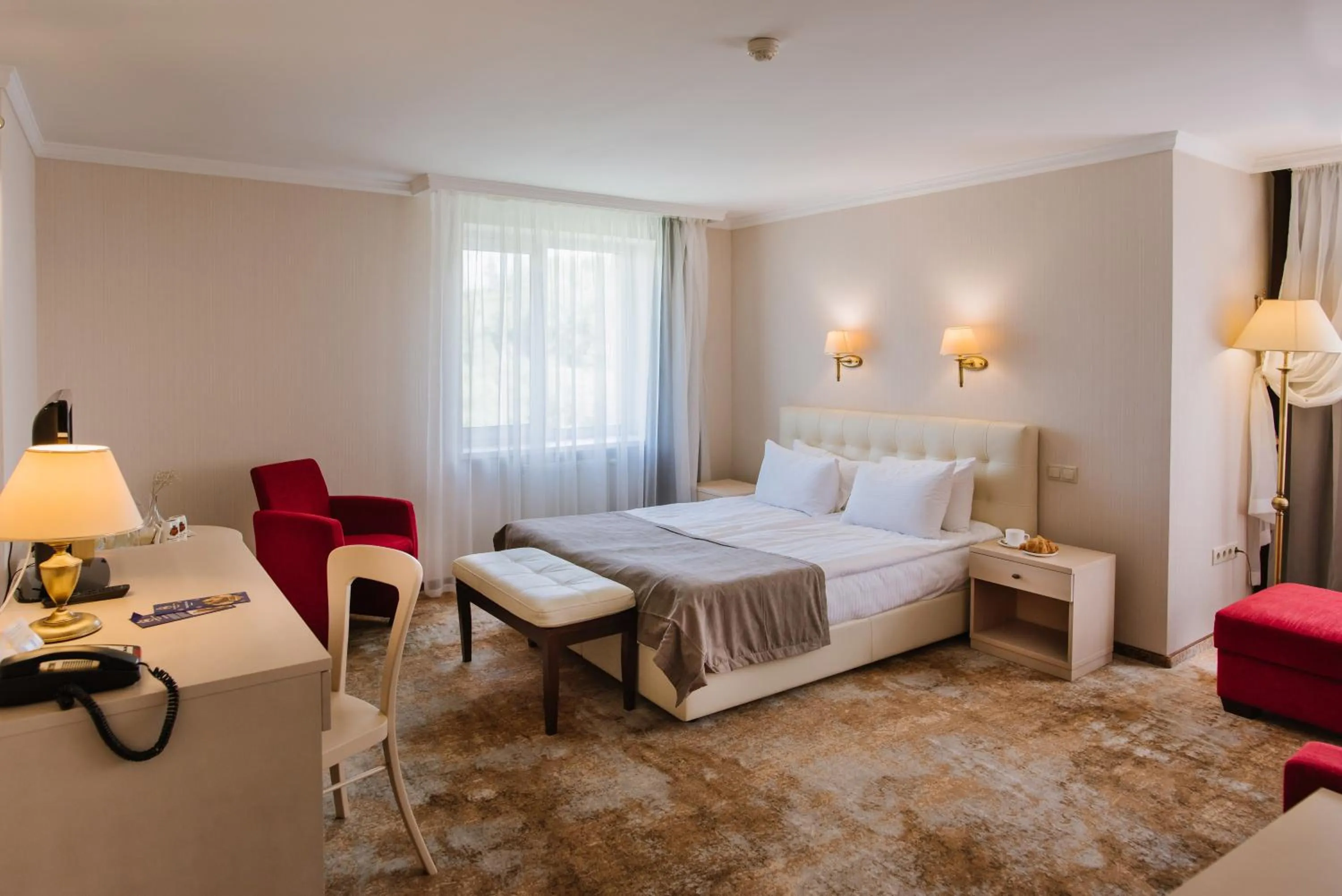 Bed in Kyivska Russ Resort Medical&Spa