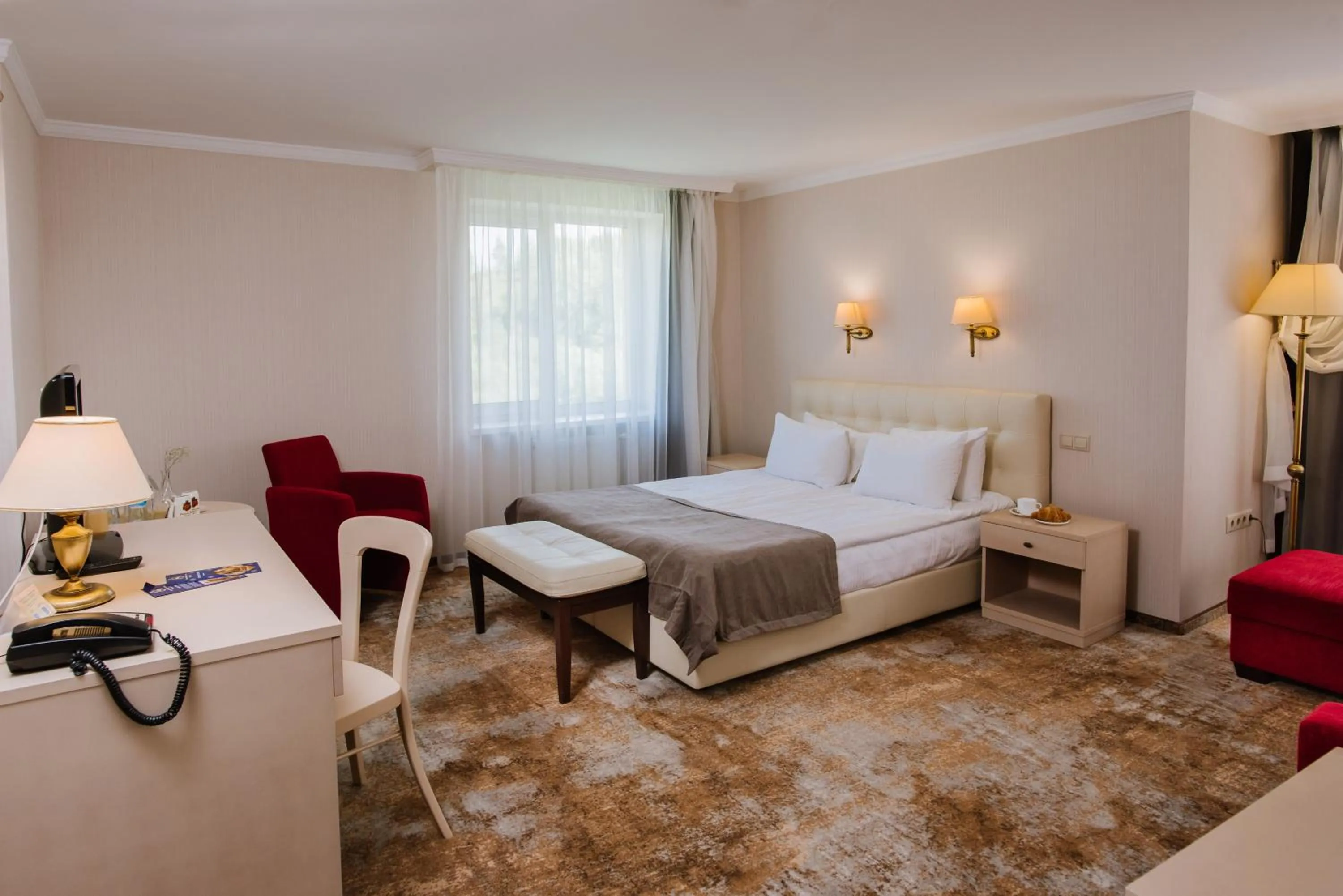 Bed in Kyivska Russ Resort Medical&Spa