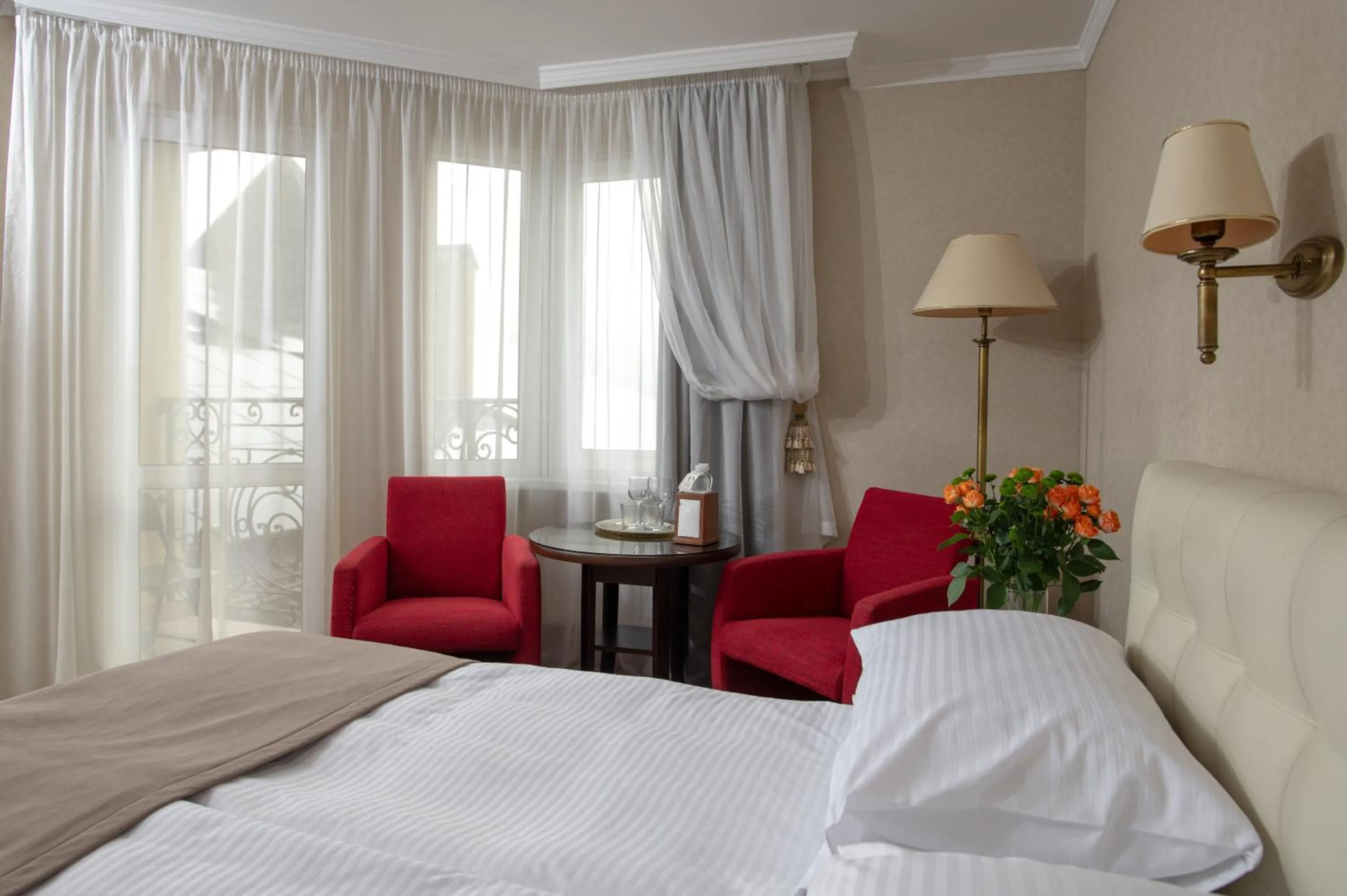 Bed in Kyivska Russ Resort Medical&Spa