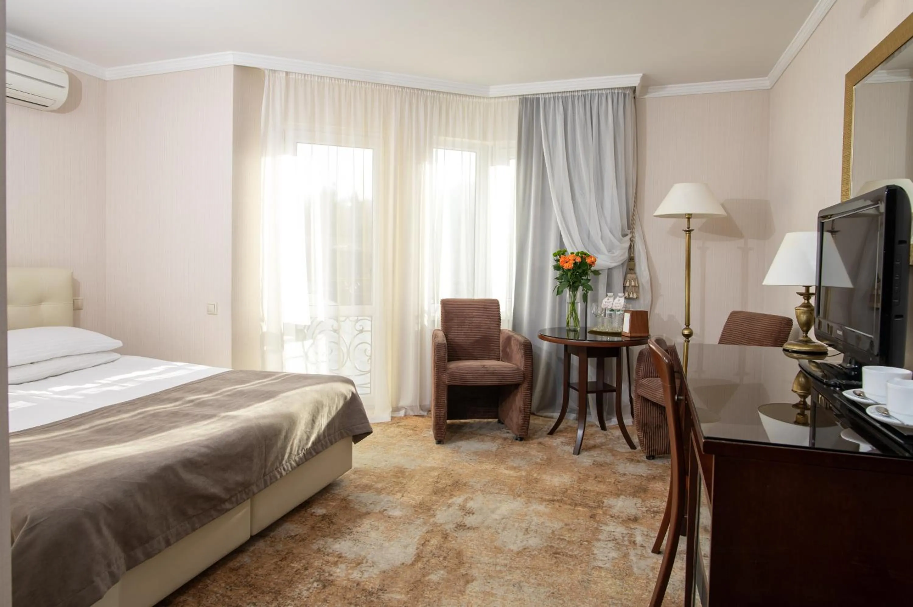 Bed in Kyivska Russ Resort Medical&Spa