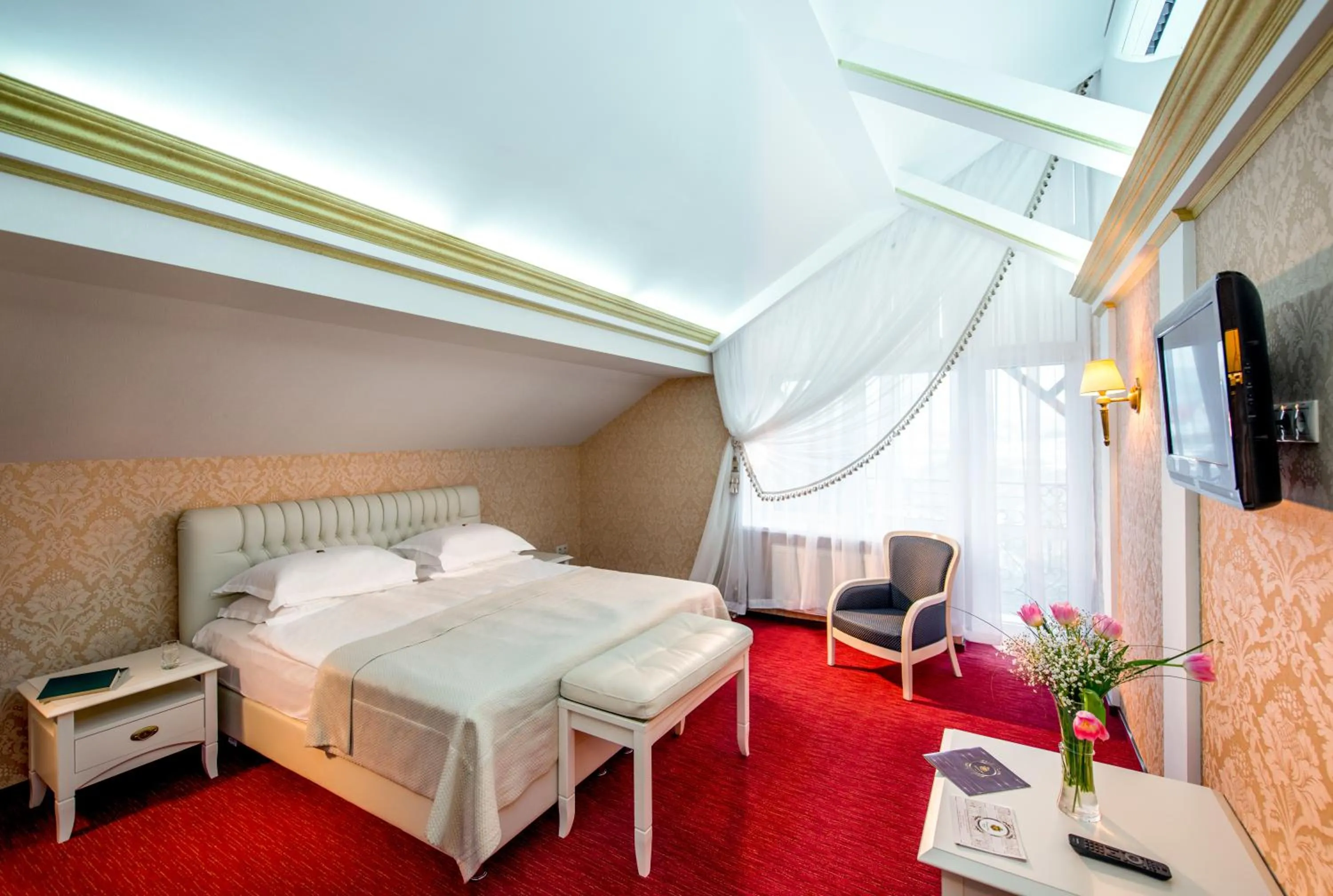 Bed in Kyivska Russ Resort Medical&Spa