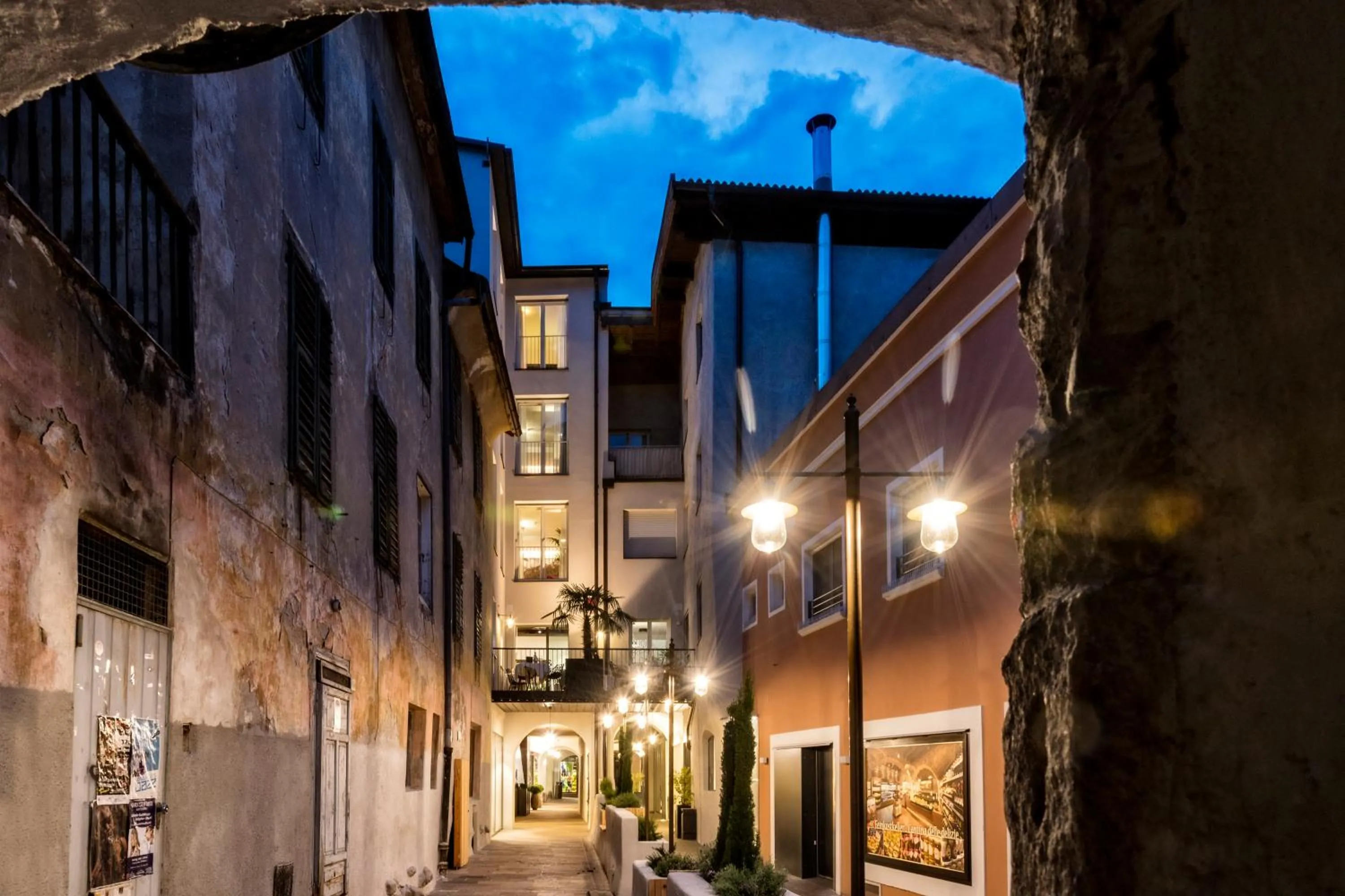 Inner courtyard view in Guesthouse Suiteseven