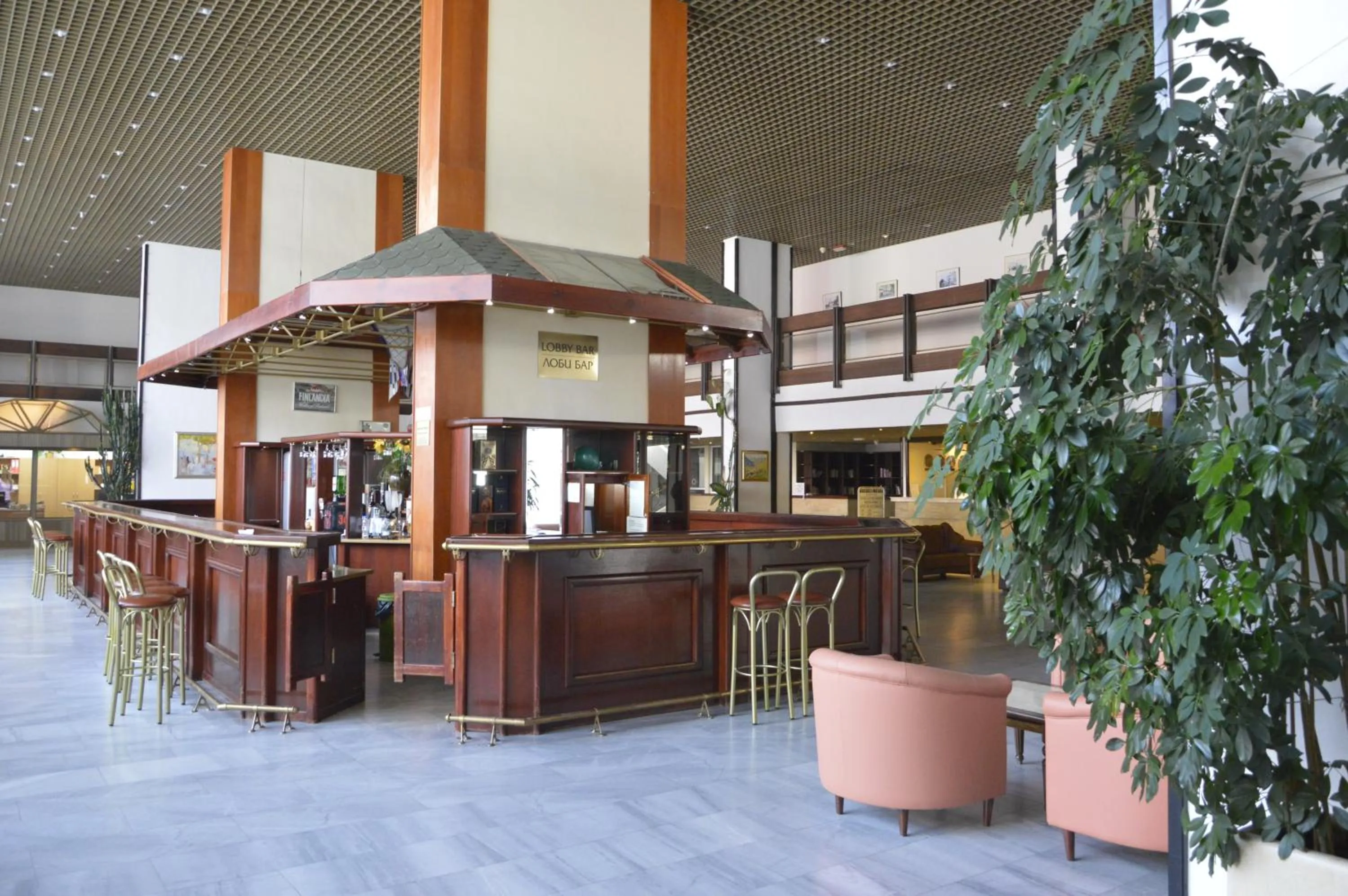 Lobby or reception in Hotel Samokov