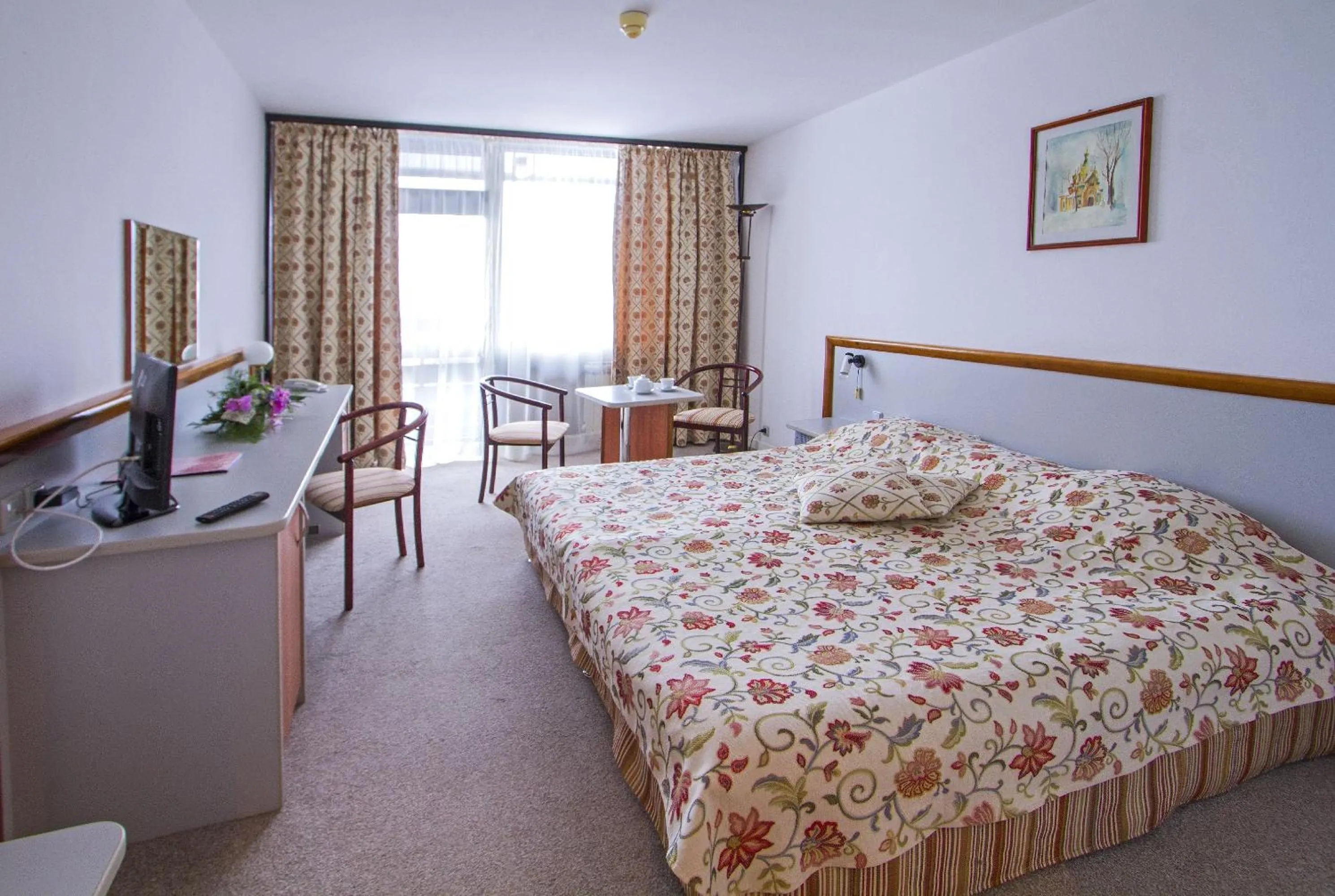 Bedroom, Bed in Hotel Samokov