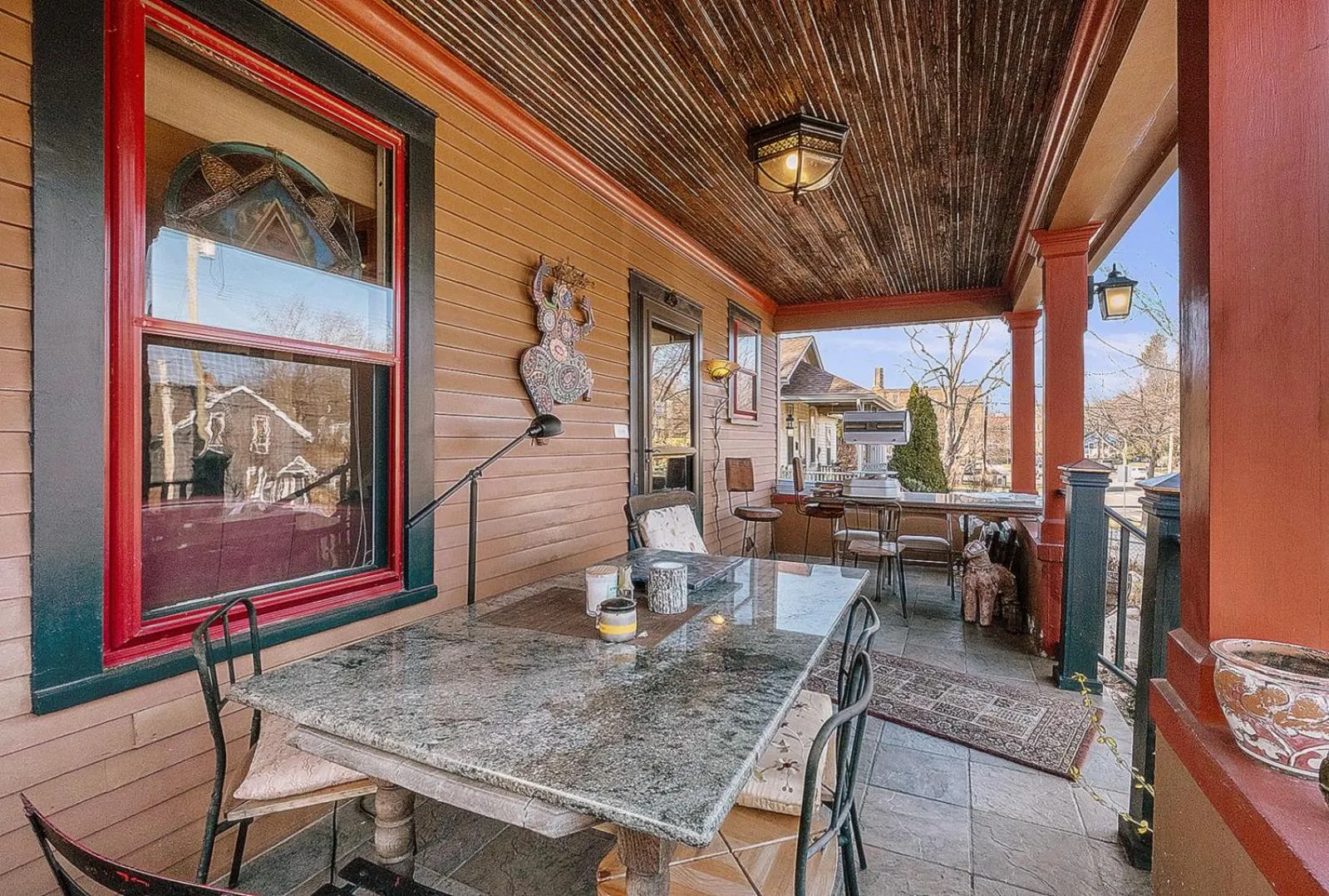 Patio in Burnt Toast Inn