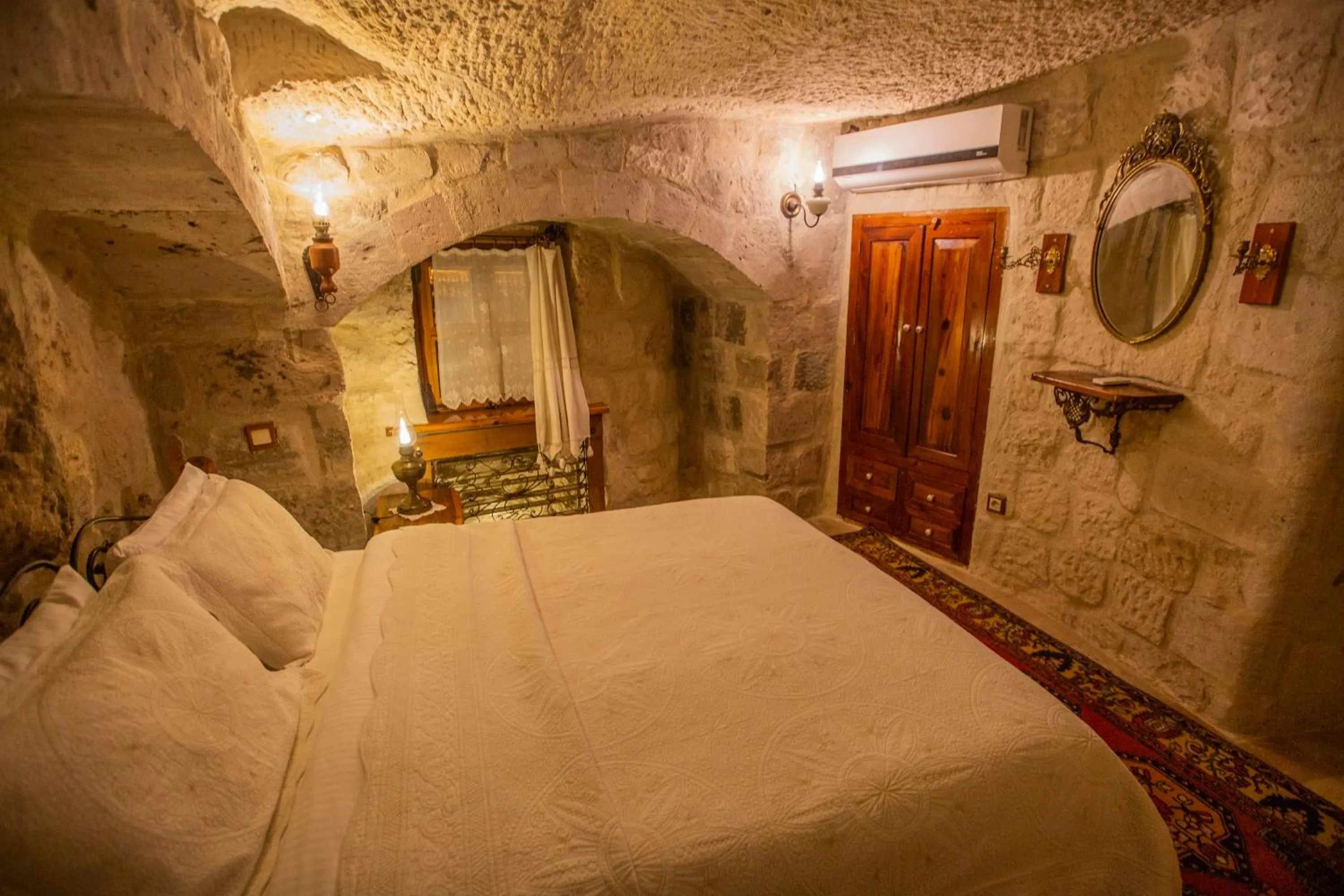 Bed in Koza Cave Hotel