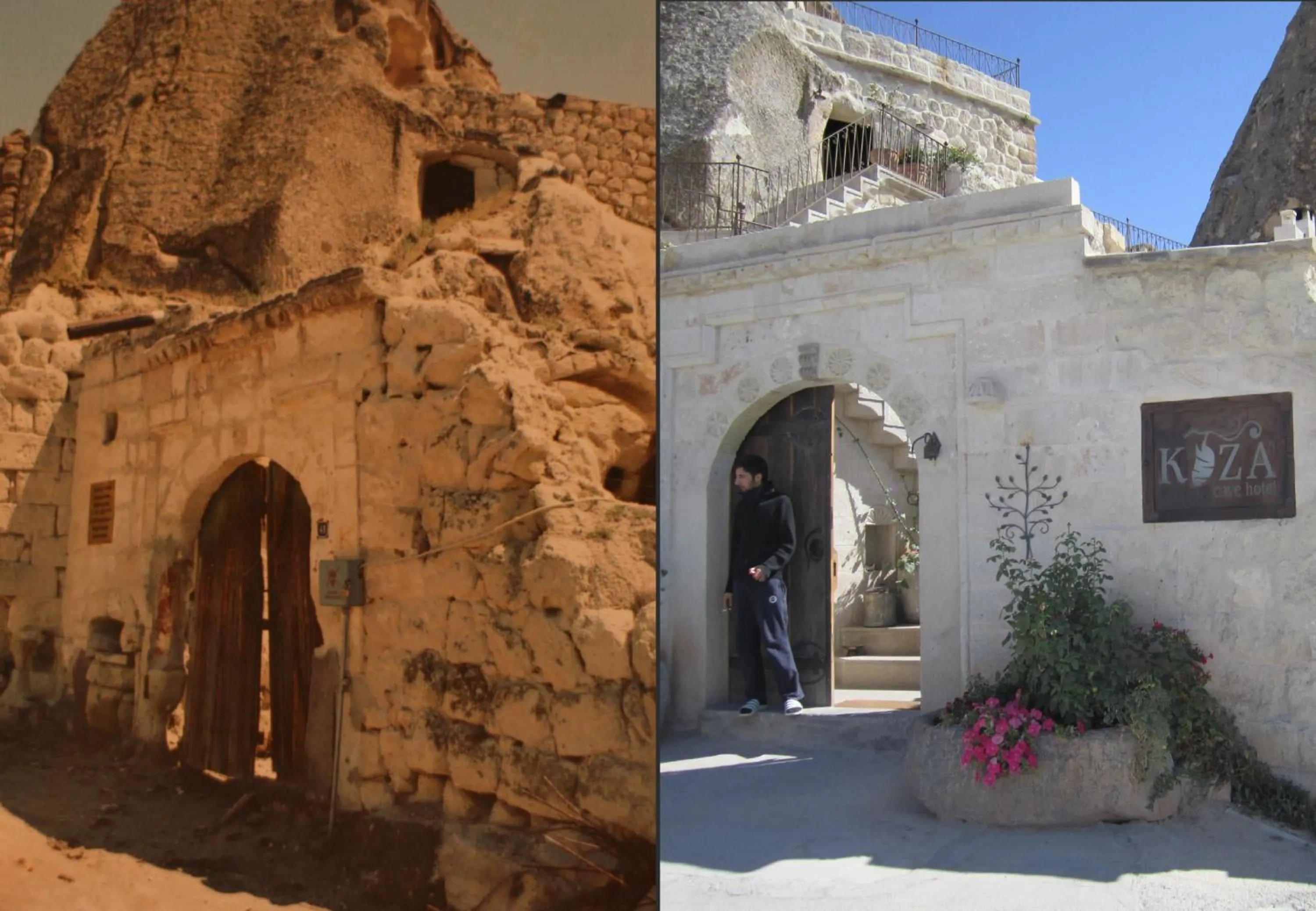 Facade/entrance in Koza Cave Hotel