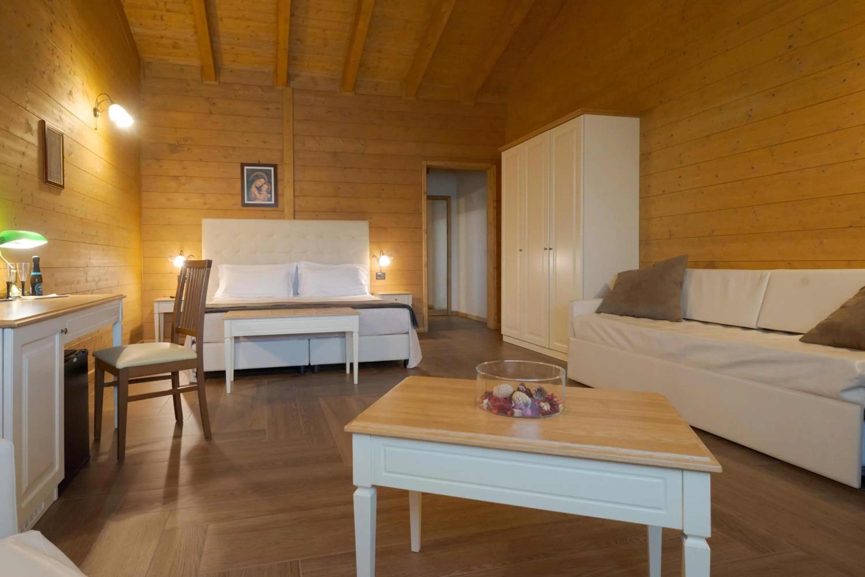 Bed in Agri-Hotel Da Marianna Resort & Spa