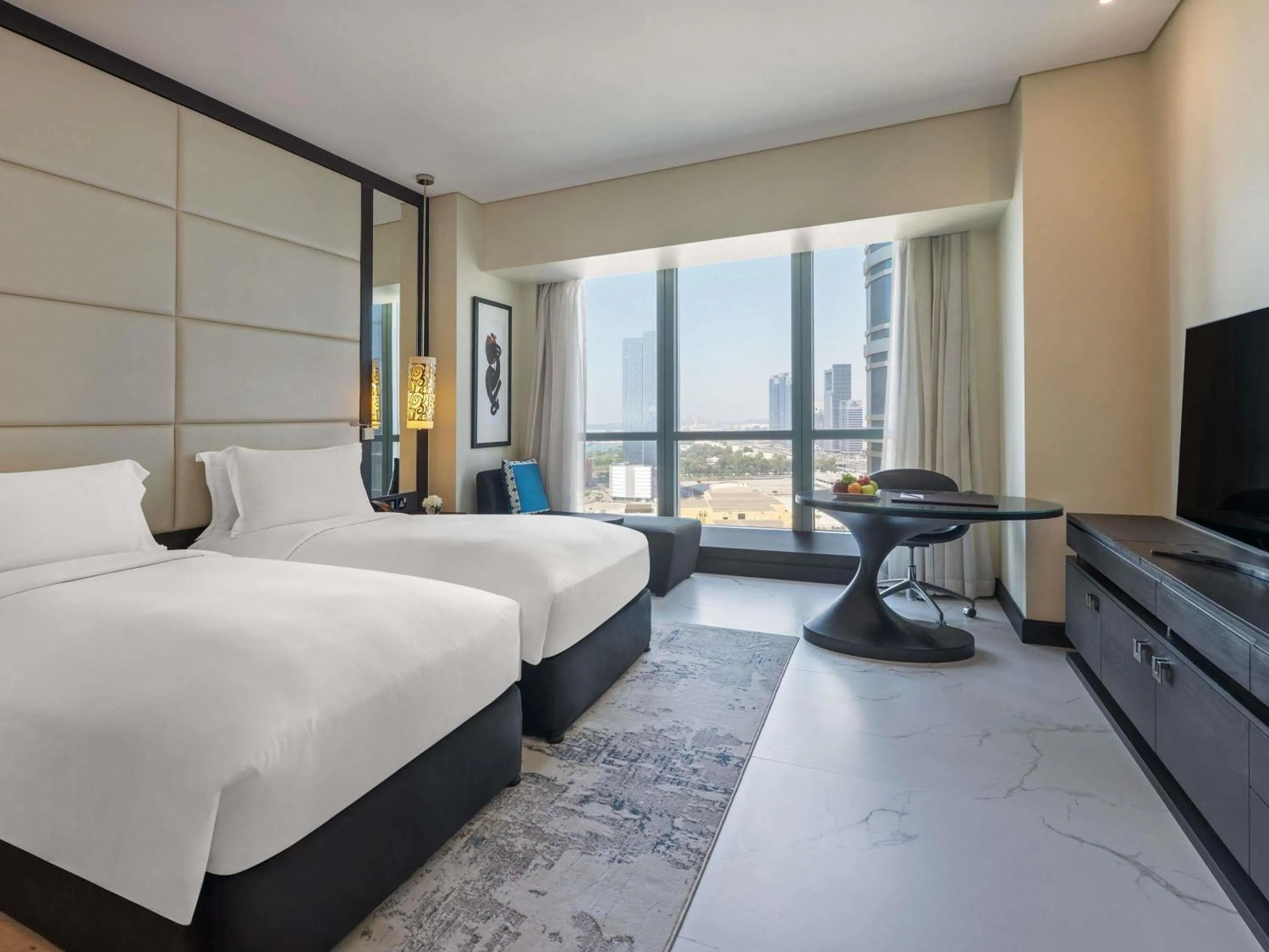 Bedroom, Bed in Sofitel Abu Dhabi Corniche