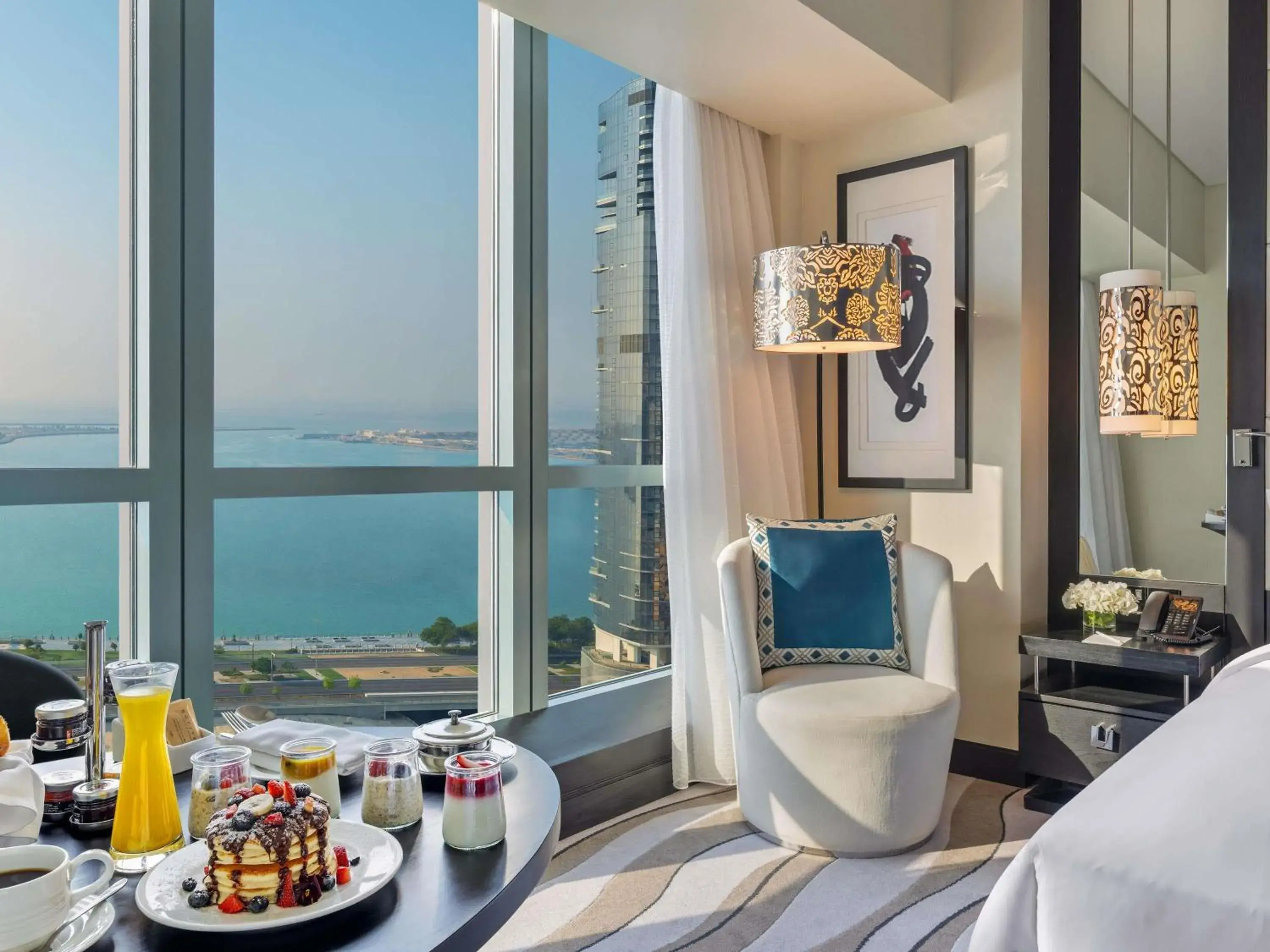 Luxury Twin Room Sea View in Sofitel Abu Dhabi Corniche Luxury Twin Room Sea View in Sofitel Abu Dhabi Corniche