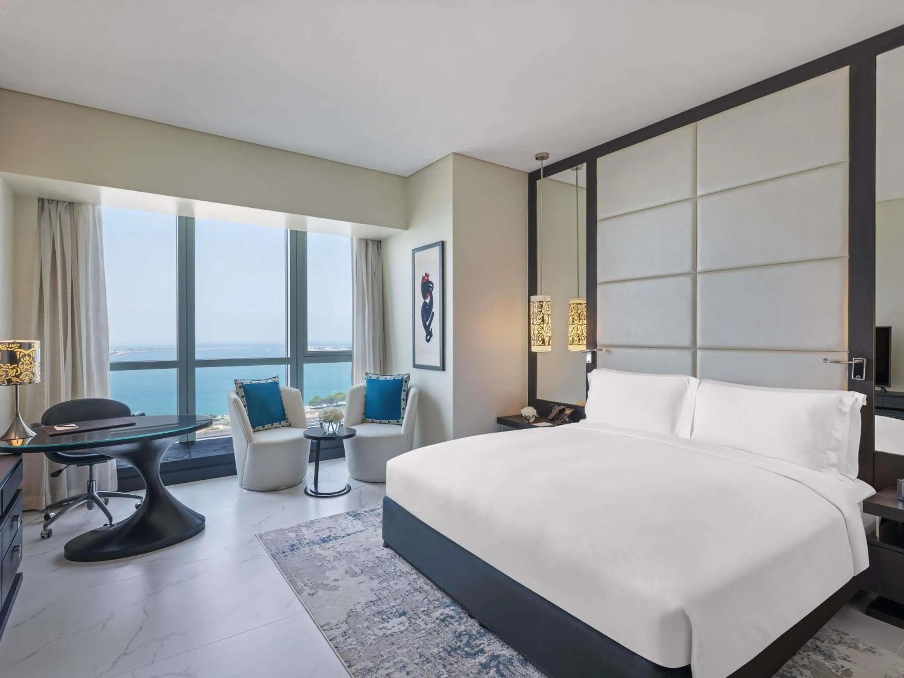 Bedroom, Bed in Sofitel Abu Dhabi Corniche