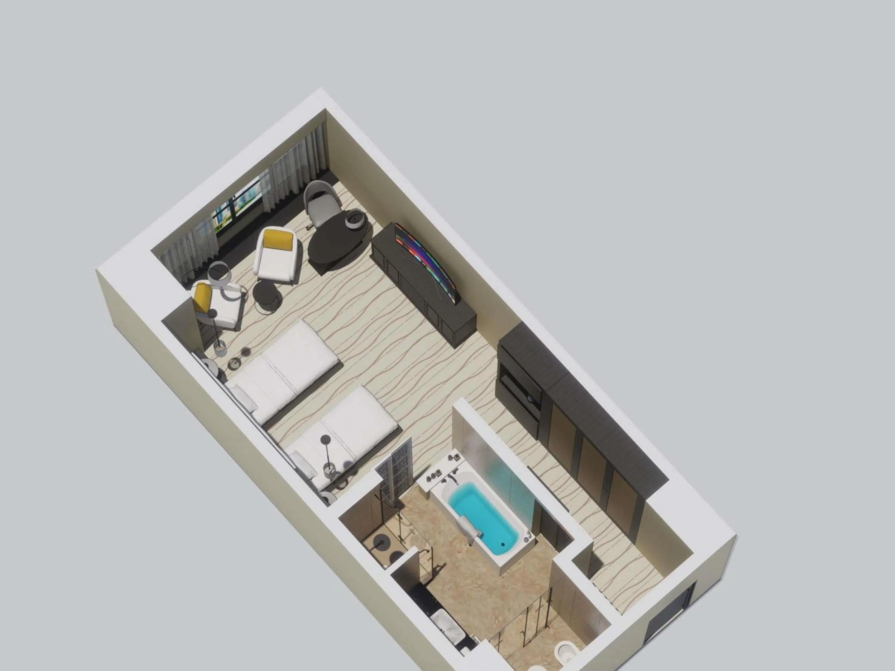 Bedroom in Sofitel Abu Dhabi Corniche