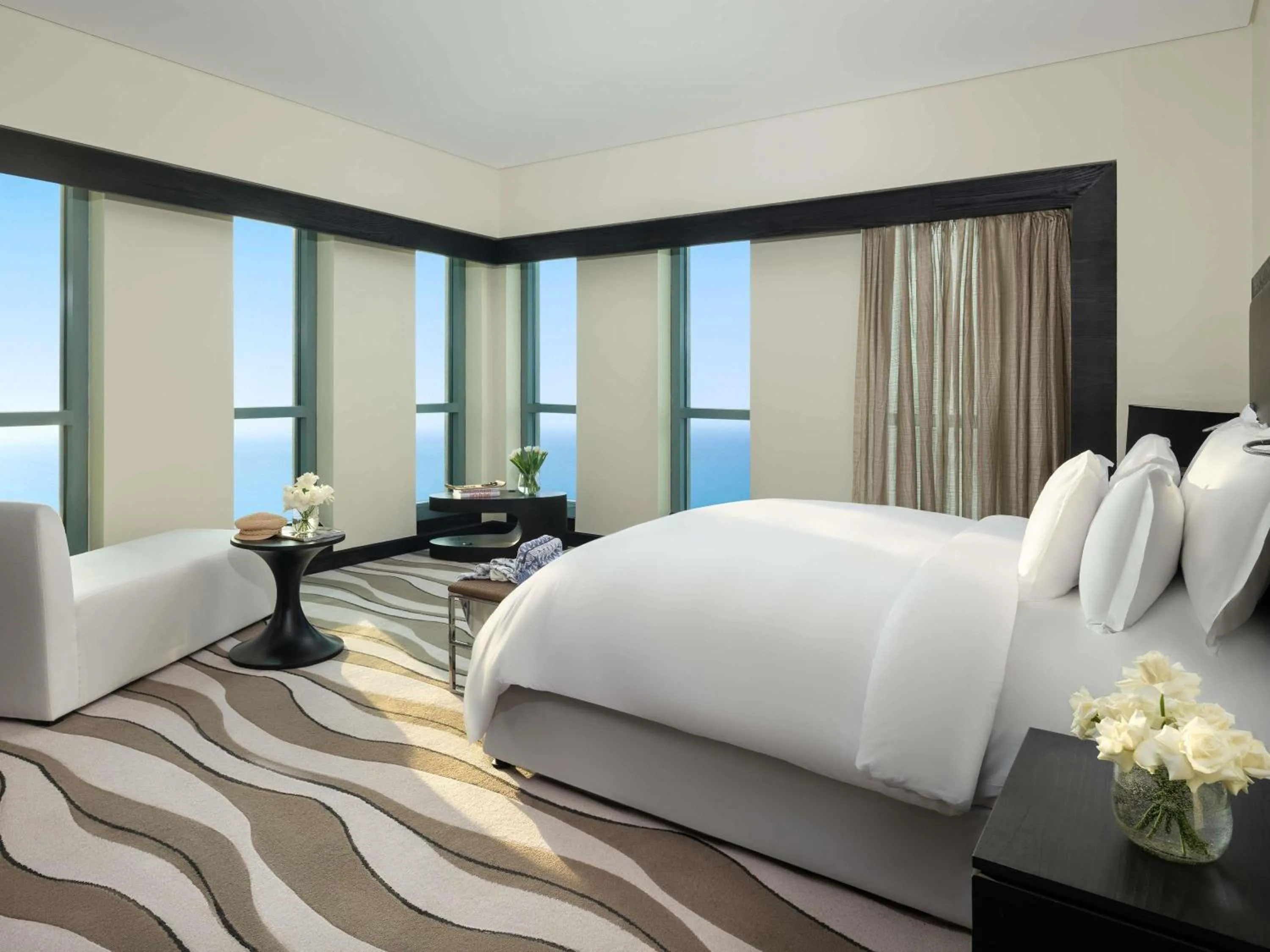 Bedroom, Bed in Sofitel Abu Dhabi Corniche