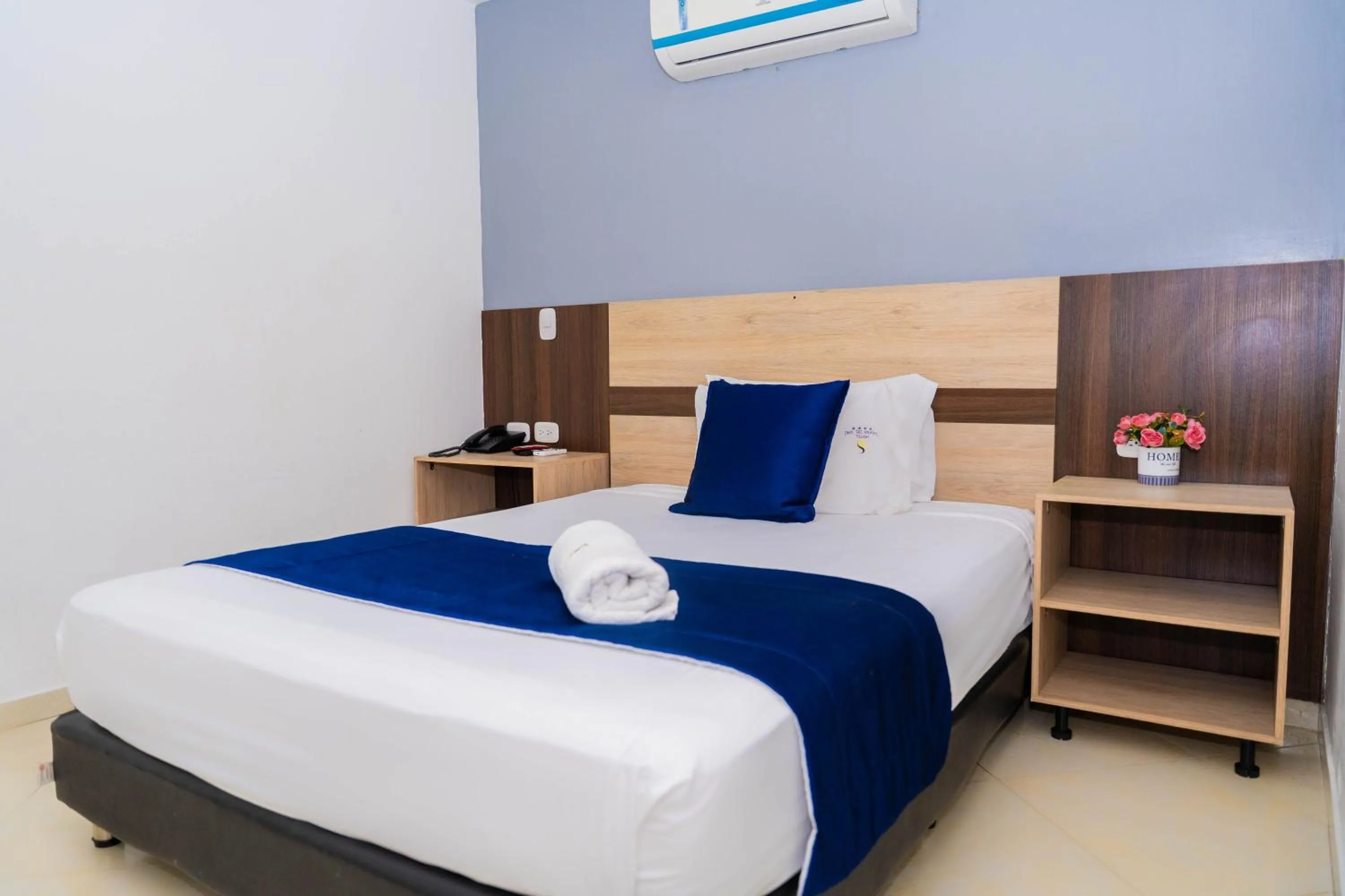 Bed in Hotel Sabana del Sinu