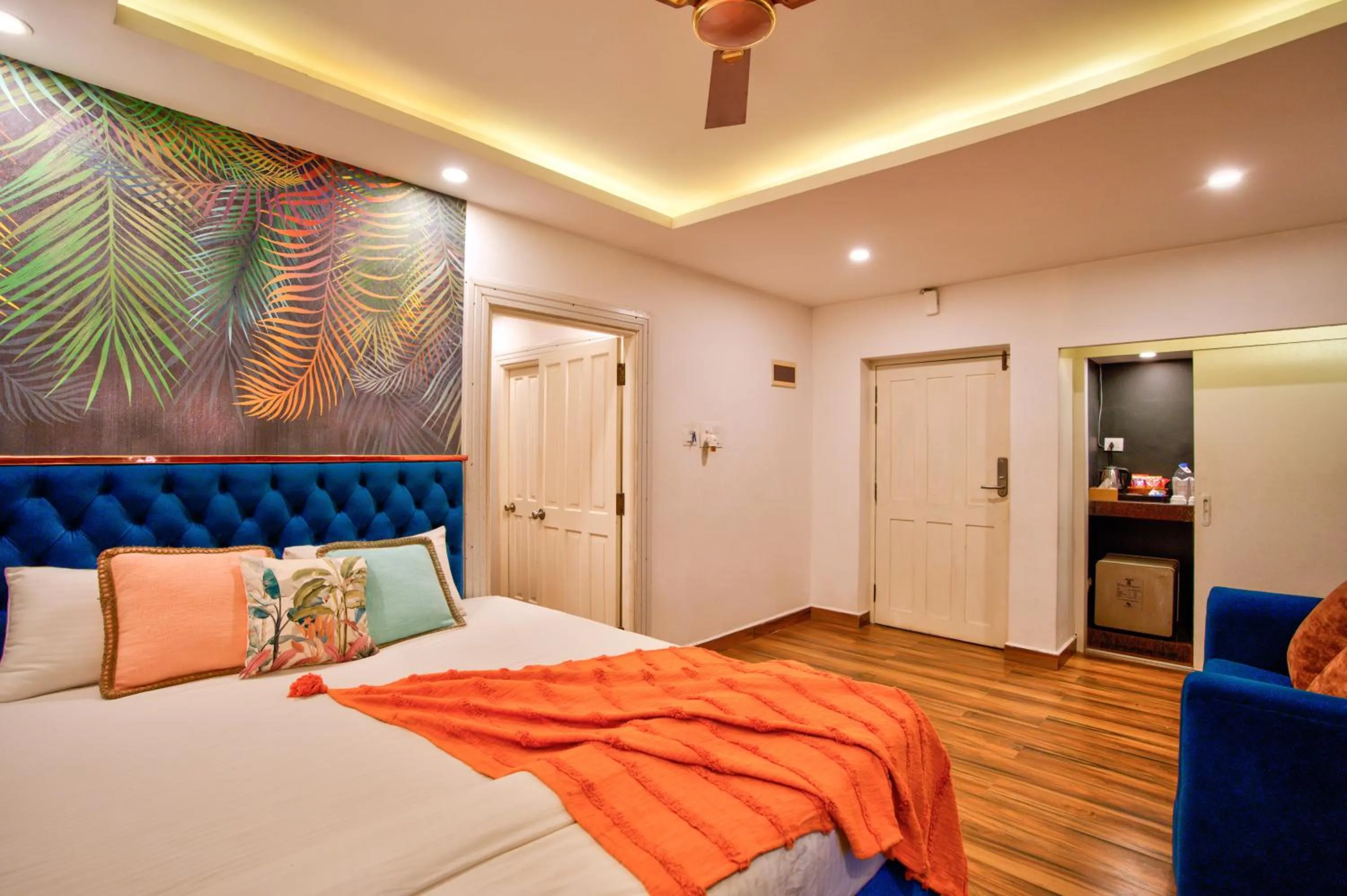 Bed in Lemonmint Svelton Manor