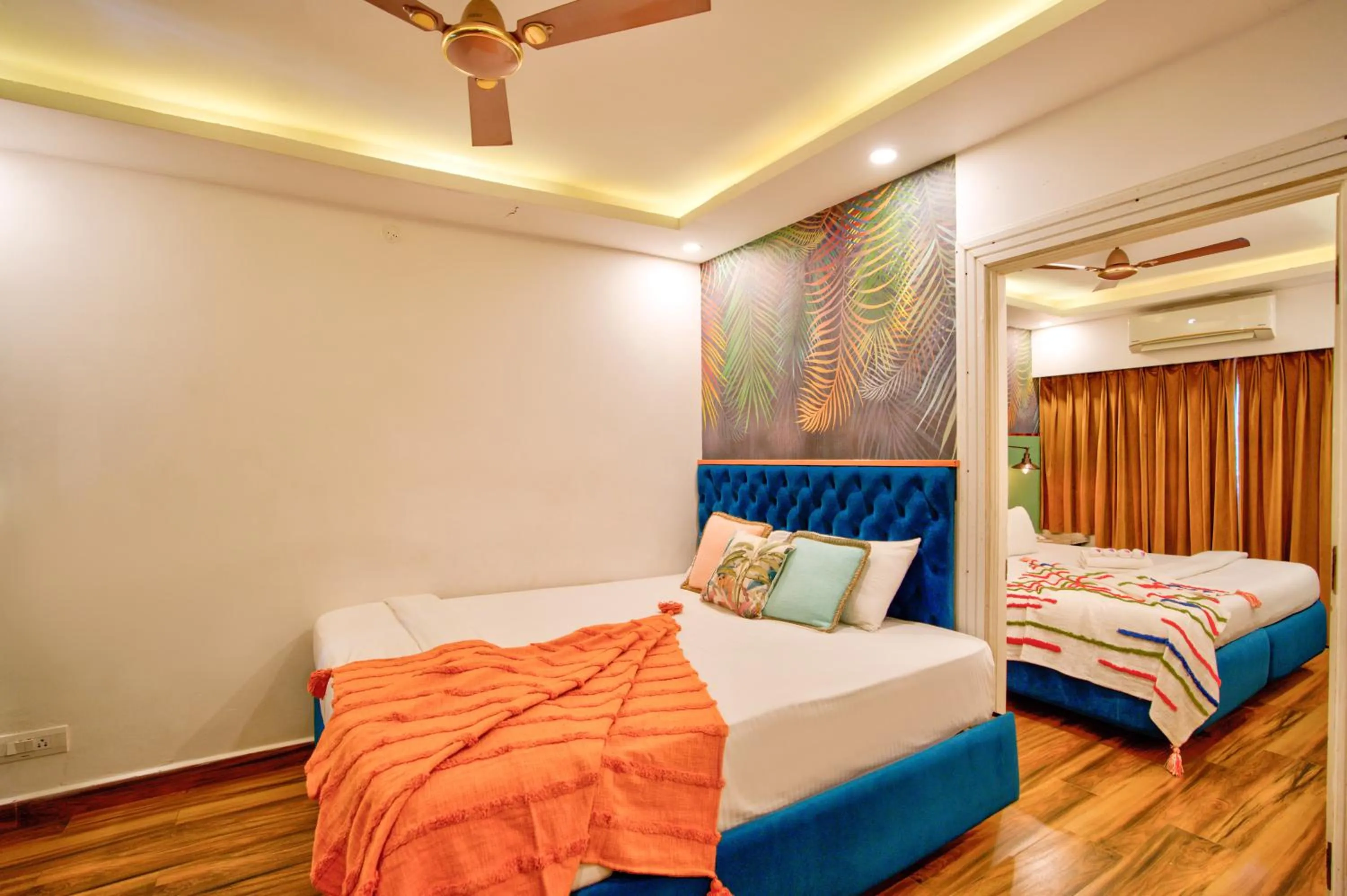 Bed in Lemonmint Svelton Manor