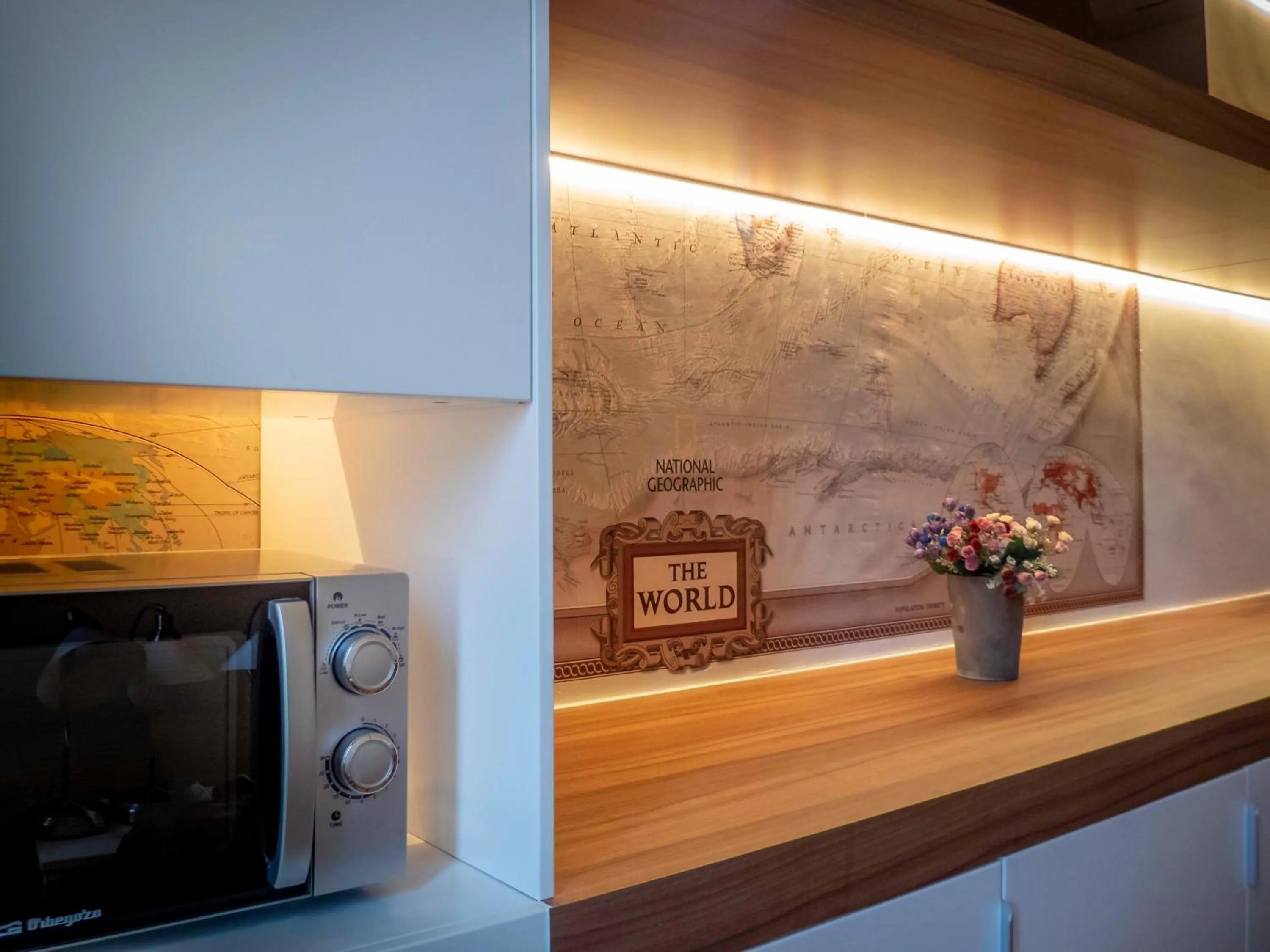 Kitchen or kitchenette in Pension Ciudadela