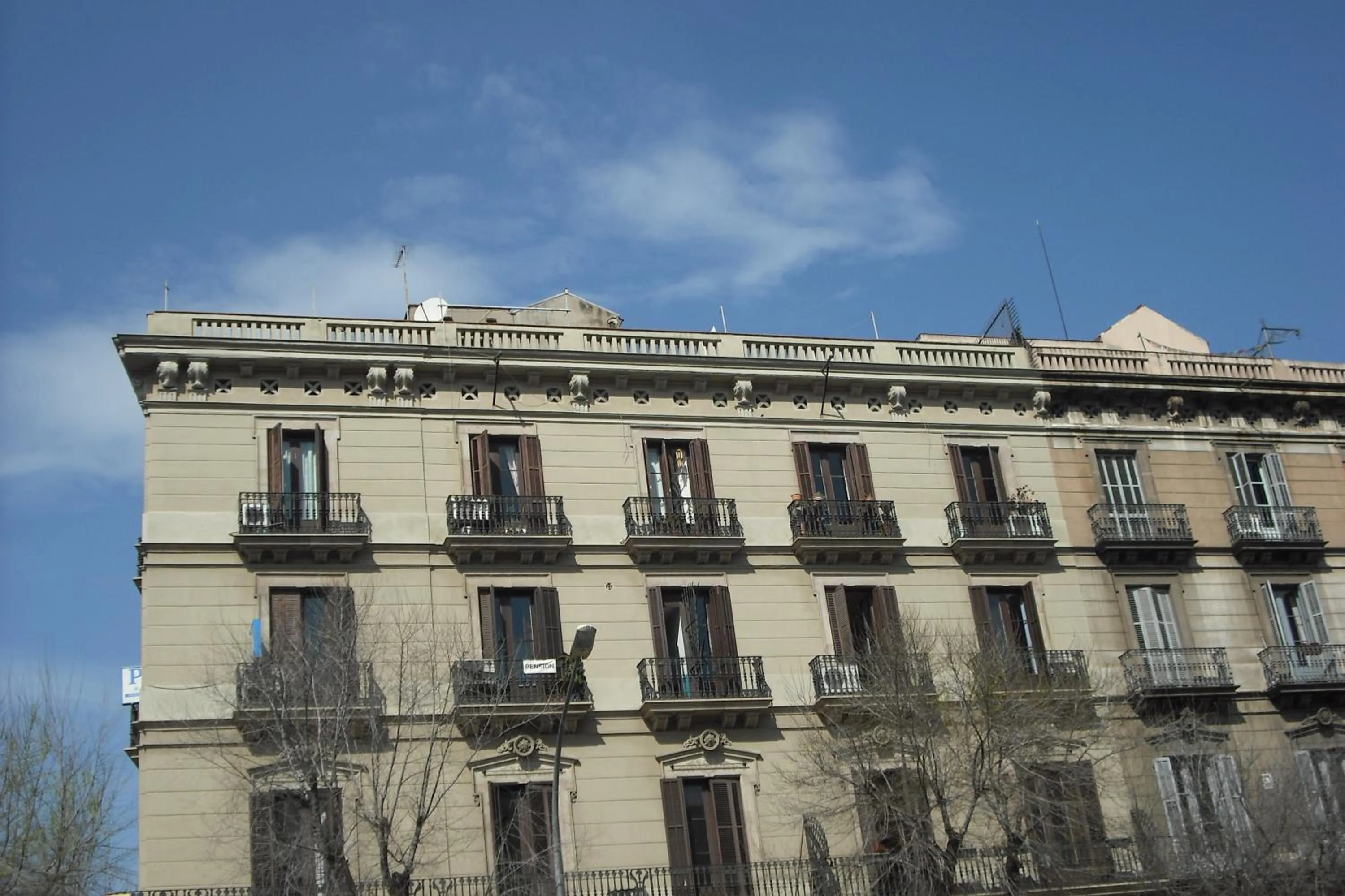 Facade/entrance in Pension Ciudadela
