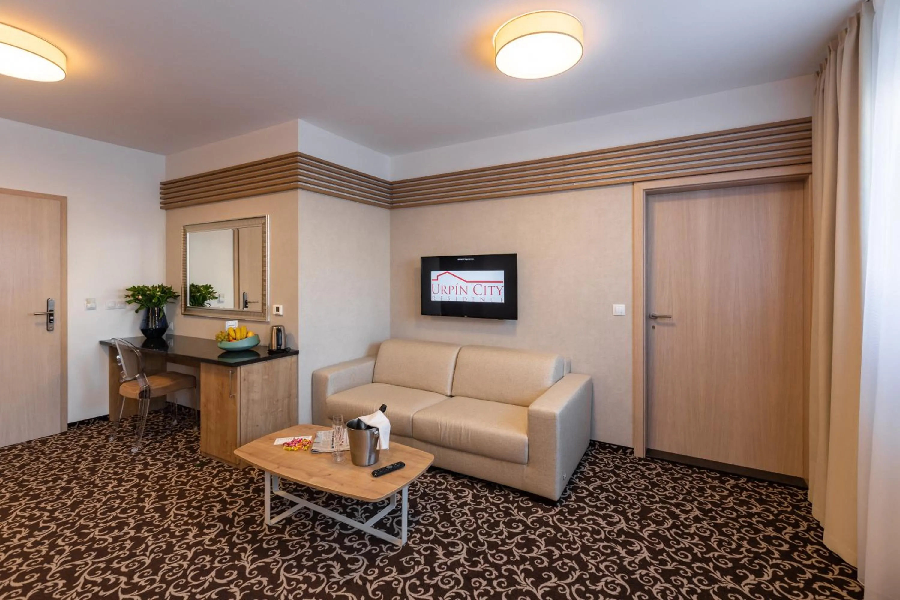 Living room in Urpí­n City Residence