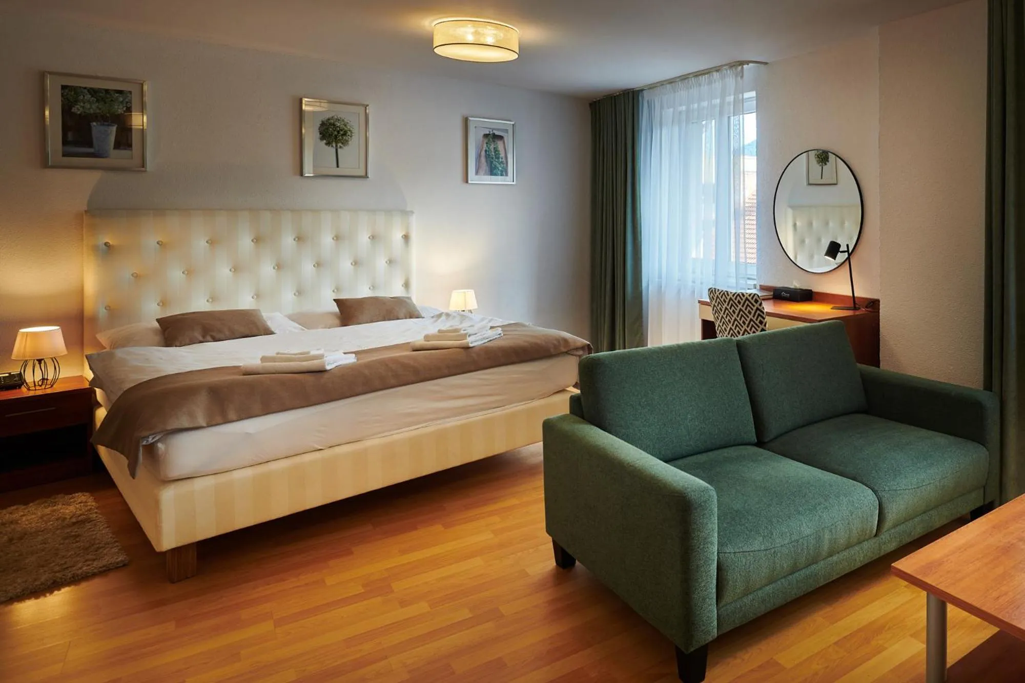 Bed in Urpí­n City Residence