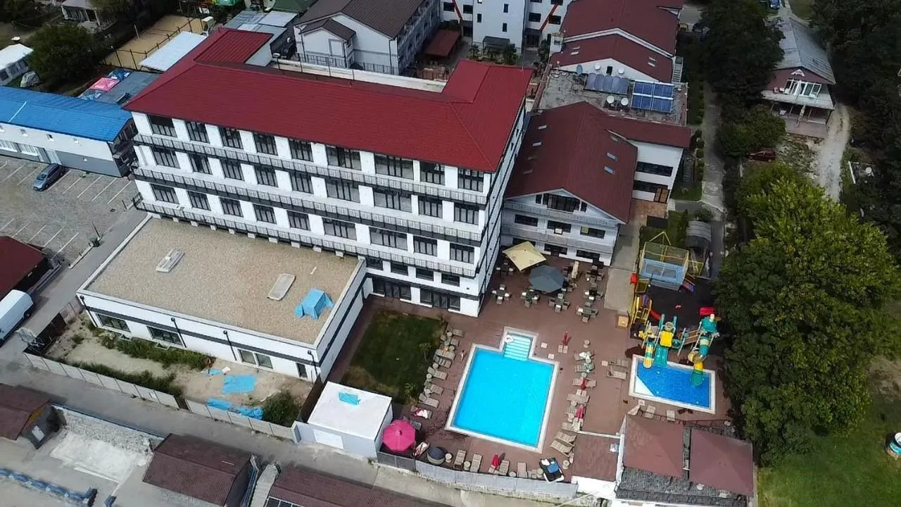 Bird's eye view in Hotel Sun