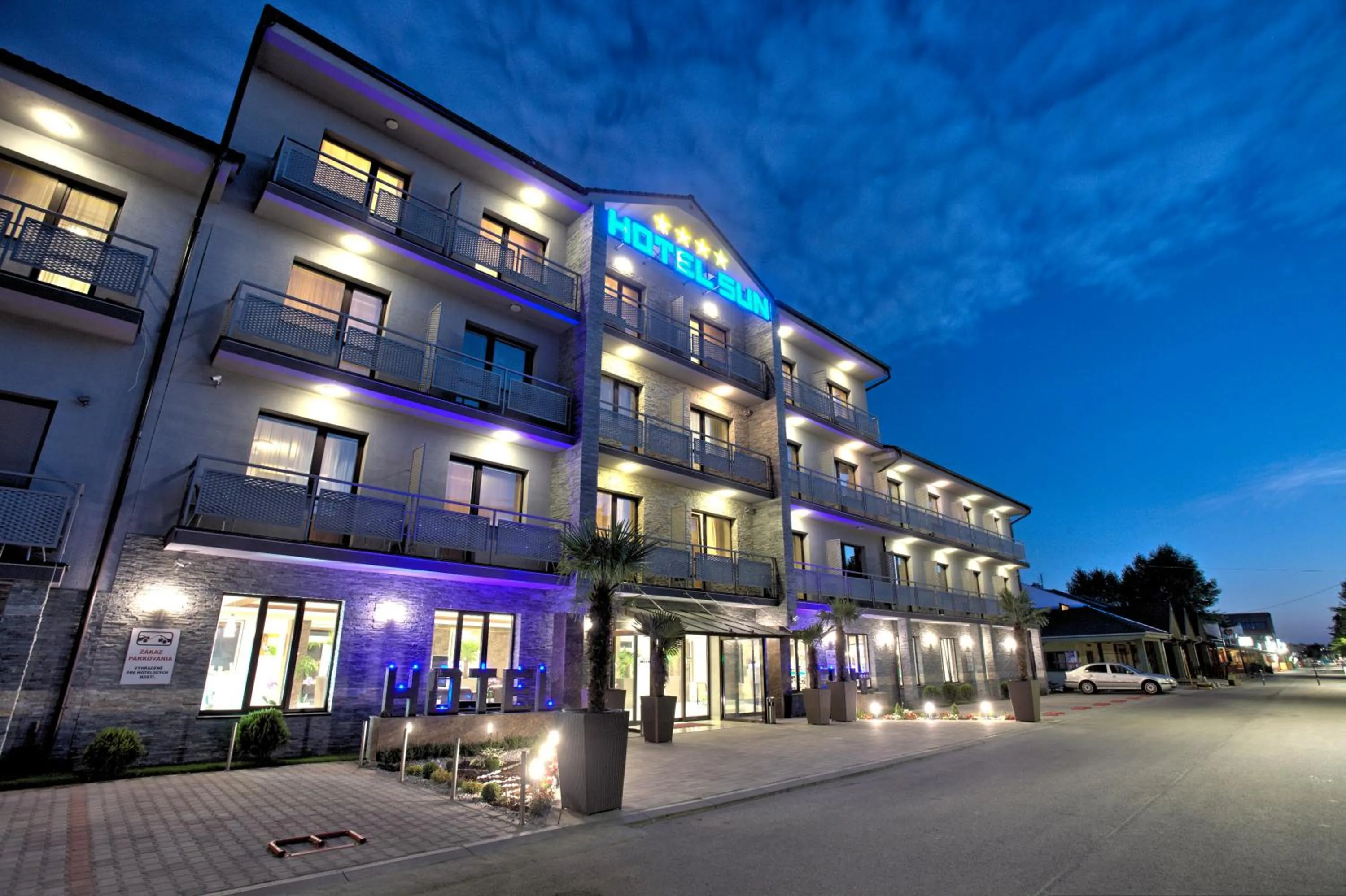 Property building in Hotel Sun