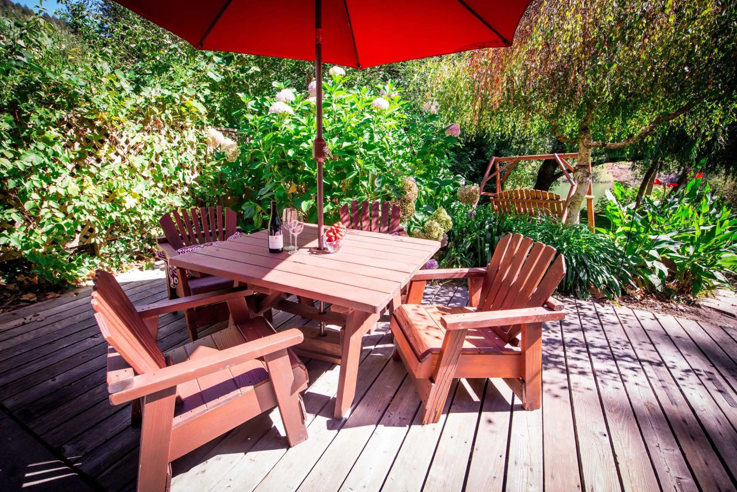Garden in Inn on the Russian River