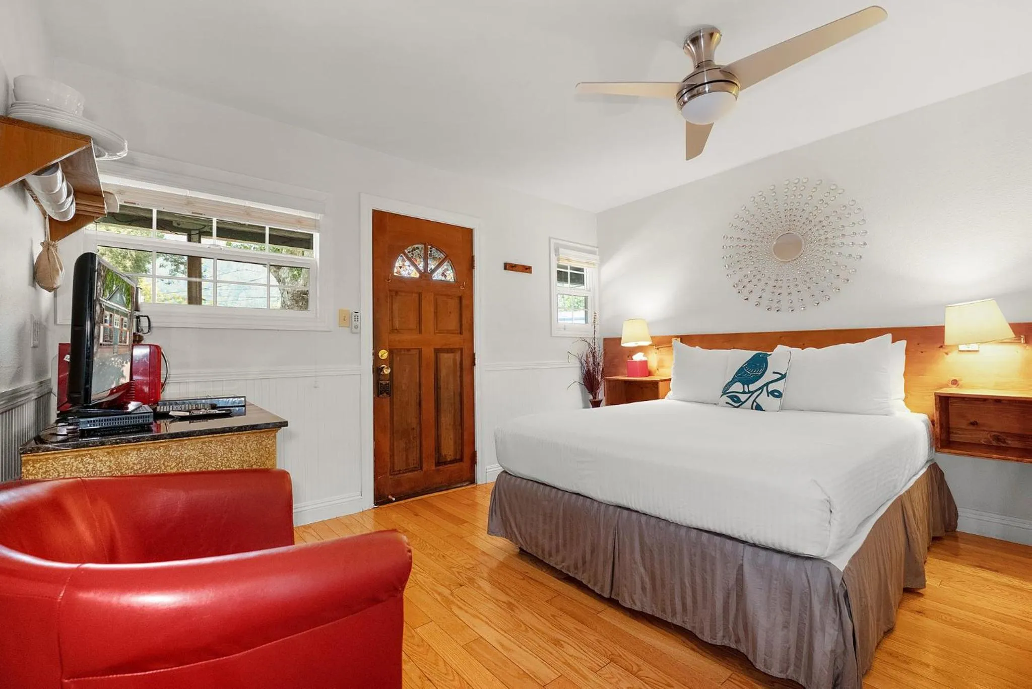 Bedroom, Bed in Inn on the Russian River